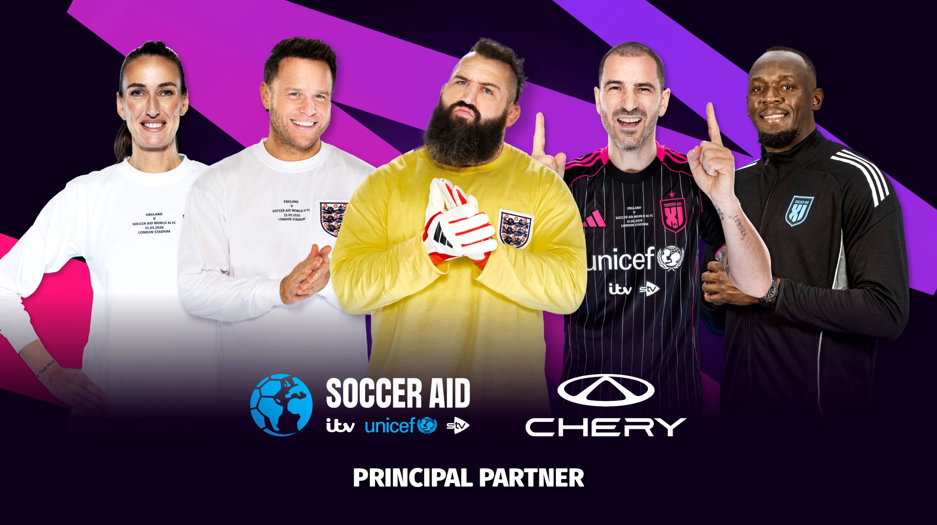 CHERY UK Joins Soccer Aid for UNICEF 2026 Partnership