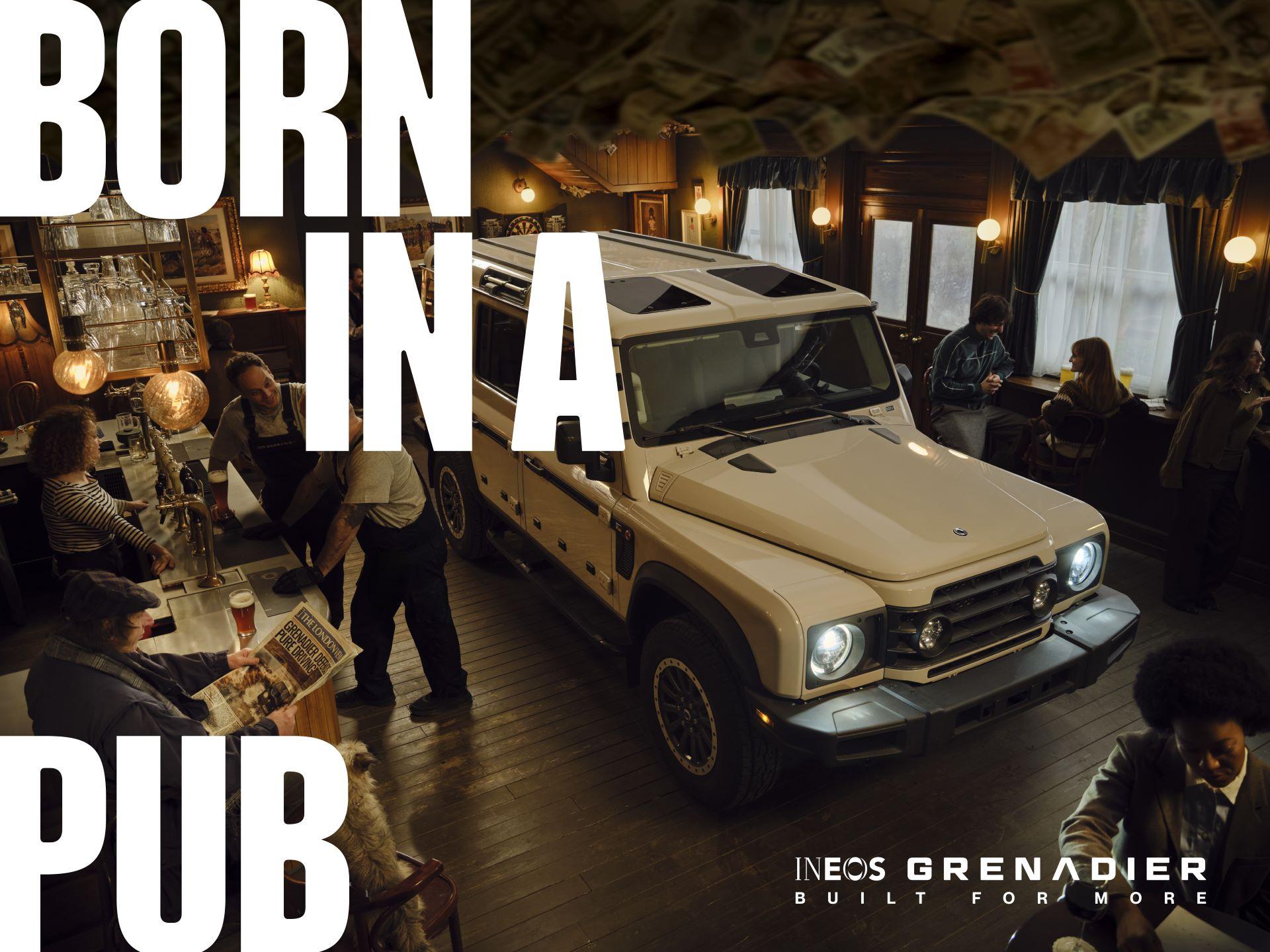INEOS Grenadier Origins Campaign Celebrates Pub Beginnings