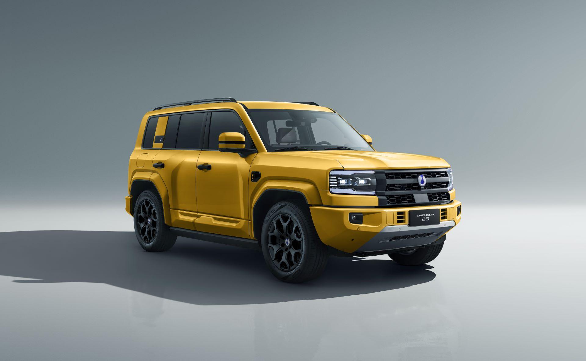 BYD and DENZA Showcase Electrified Line-Up at Goodwood