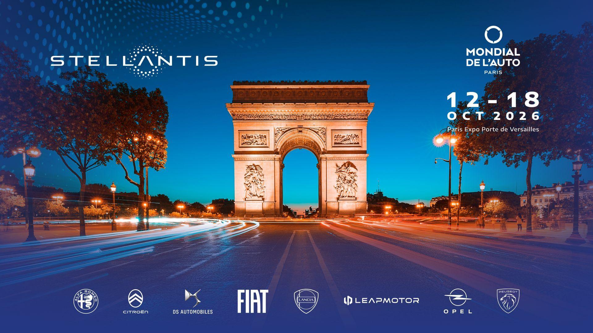 Stellantis Shines at Paris Motor Show with 8 Iconic Brands