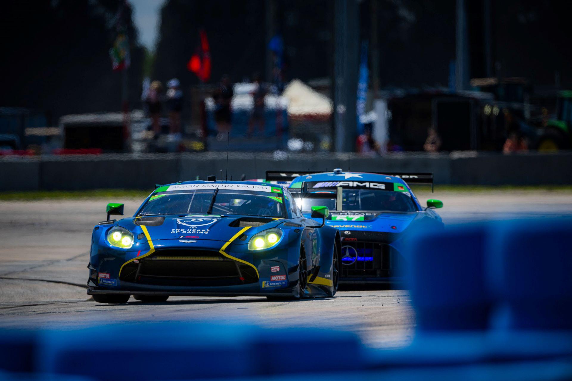 Vantage claims sebring podium dramatic finish