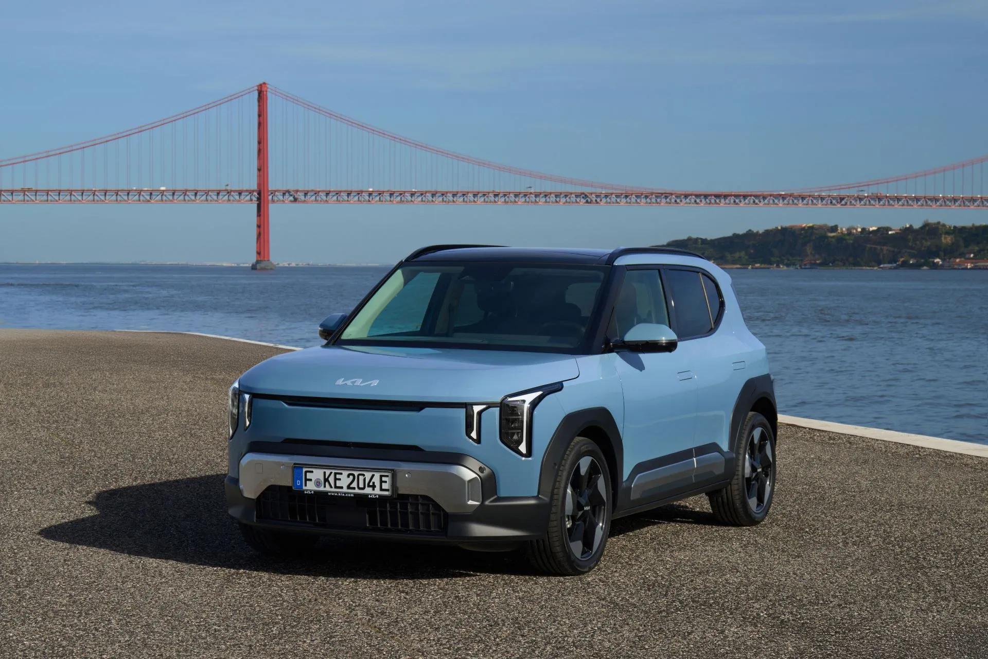 Kia ev2 big tech compact electric suv