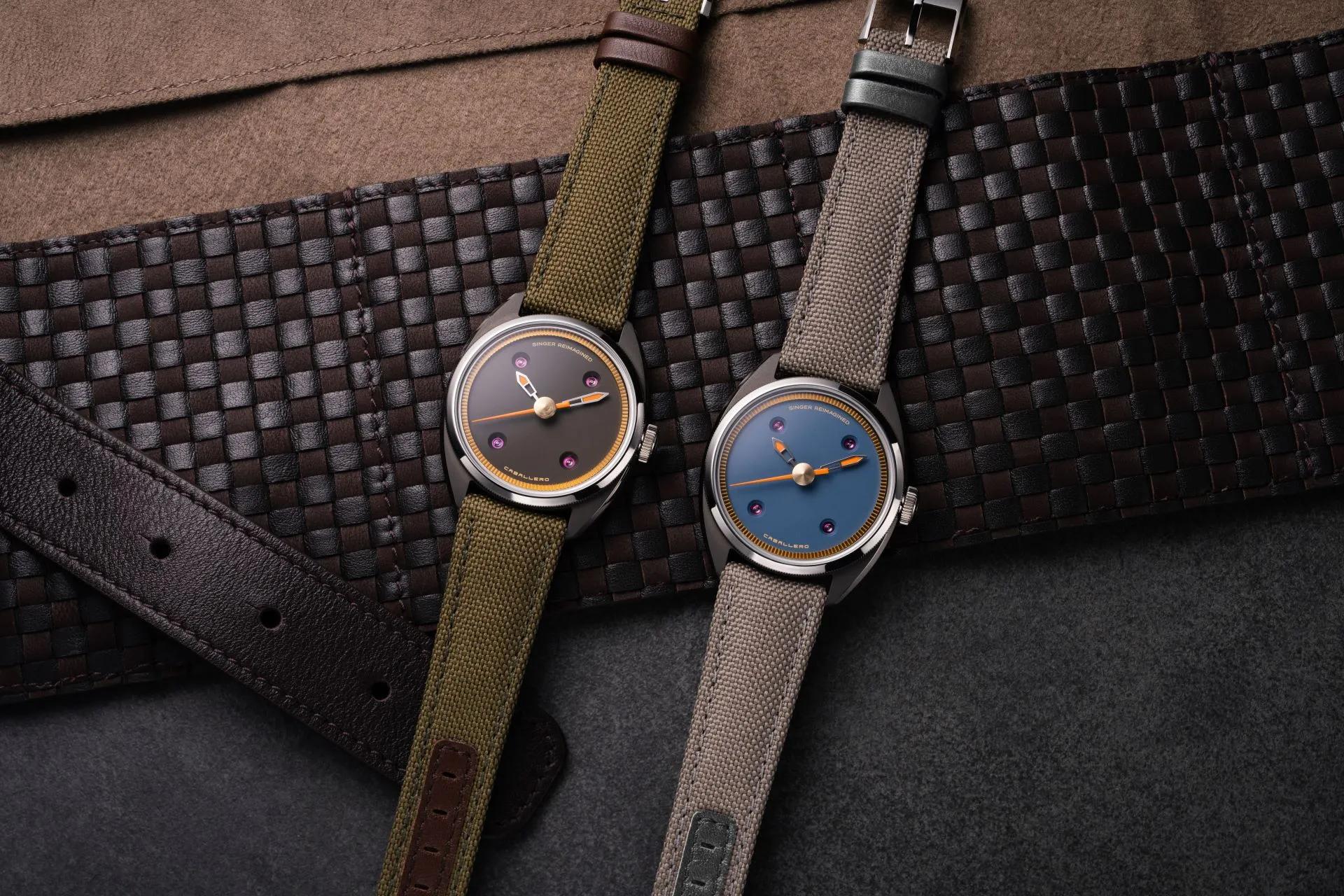 Caballero titanium singer sporty elegance