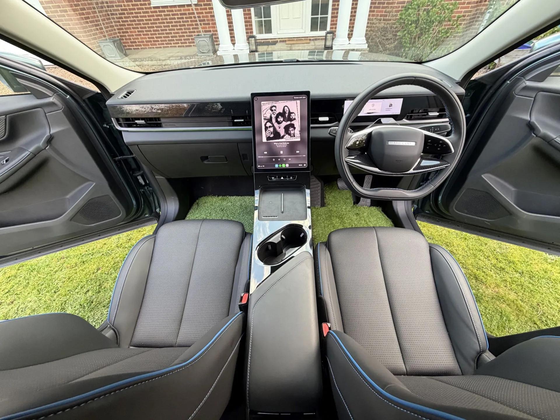 Jaecoo grass floor mats outdoor cabin feel