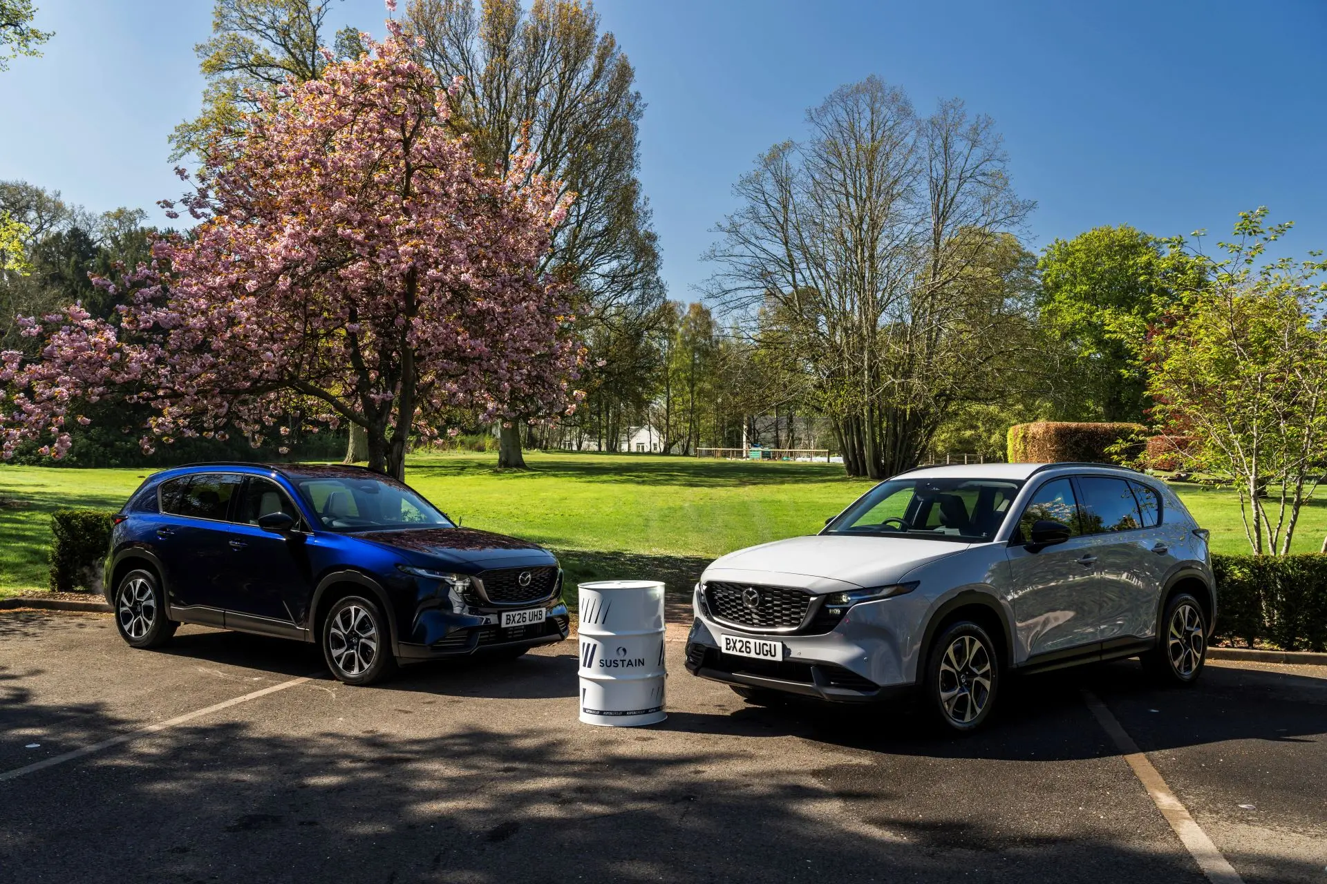Mazdacx 5launchrunson100sustainablebiofuelpowering