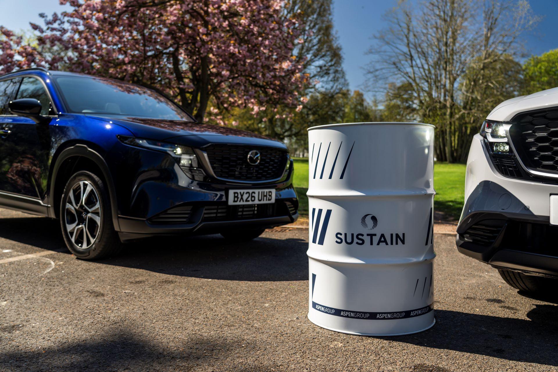 Mazdacx 5launchrunson100sustainablebiofuelpowering 1