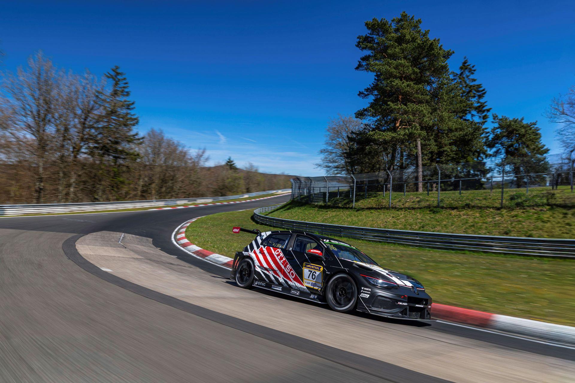 Volkswagencelebrates50yearsofgtiatnrburgring 2