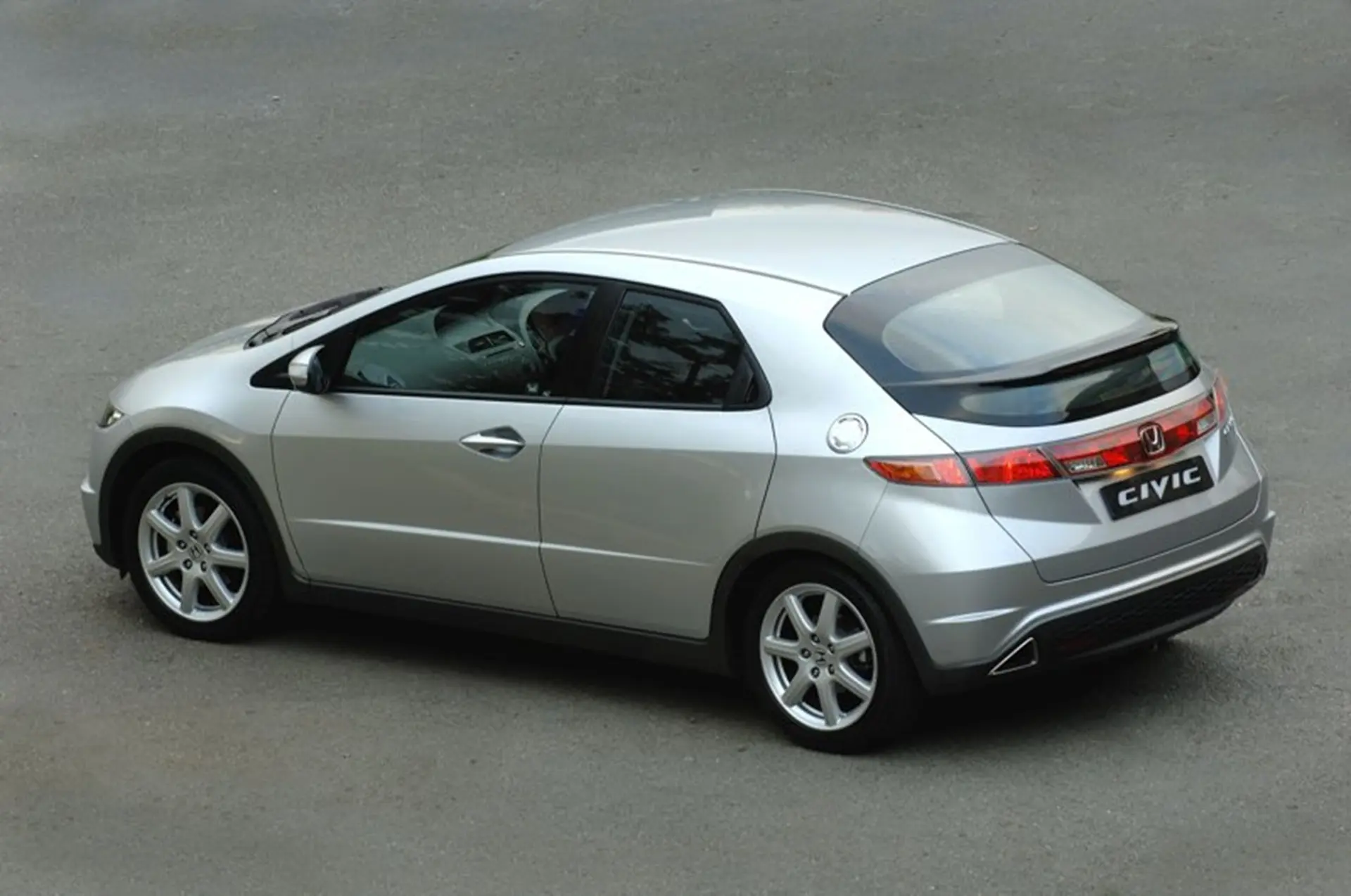 Honda Civic Side View Car Show 2008