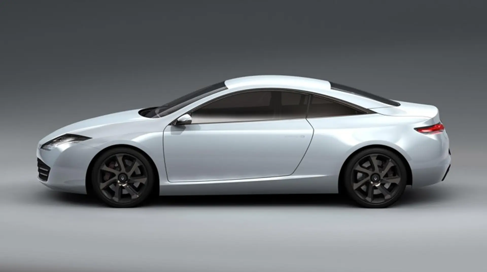 Renault Coupe 2008 Laguna Side View