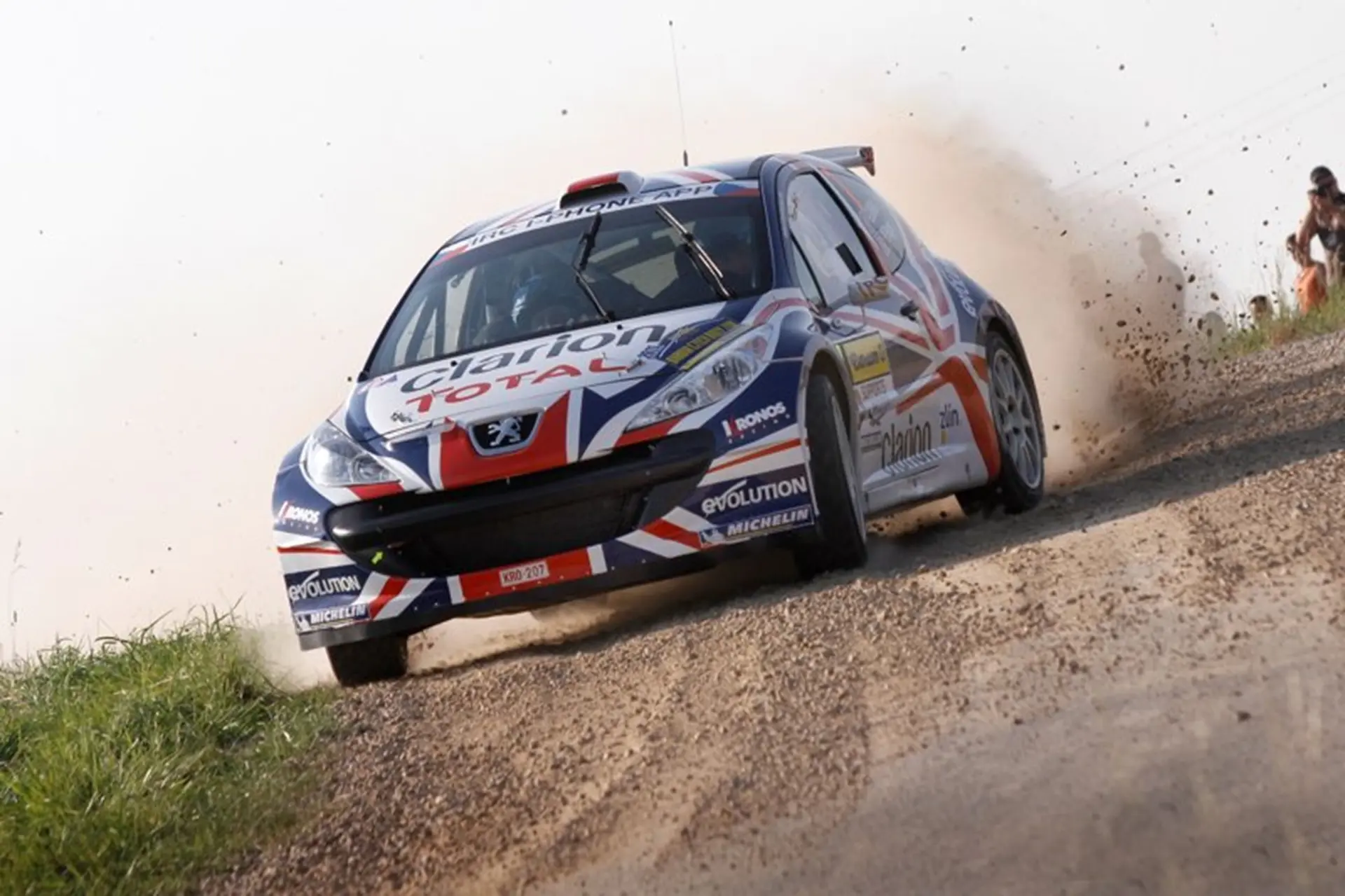 Peugeot Rally 2011 Racing Action