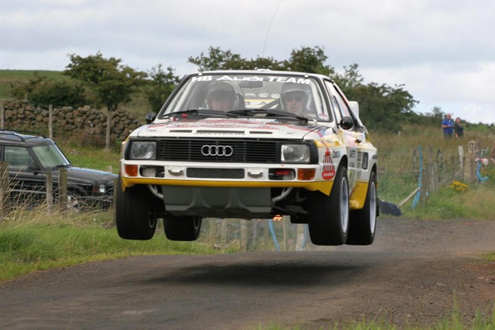 FIRE UP THE QUATTRO! GROUP B RALLY CARS TAKE TO THE TOP GEAR LIVE TRACK