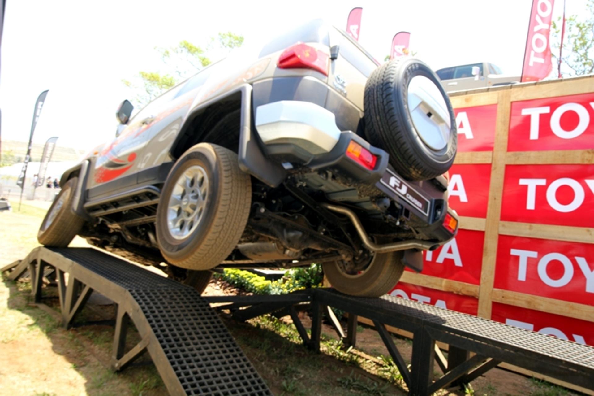 Toyota FJ Cruiser at the Johannesburg Motor Show