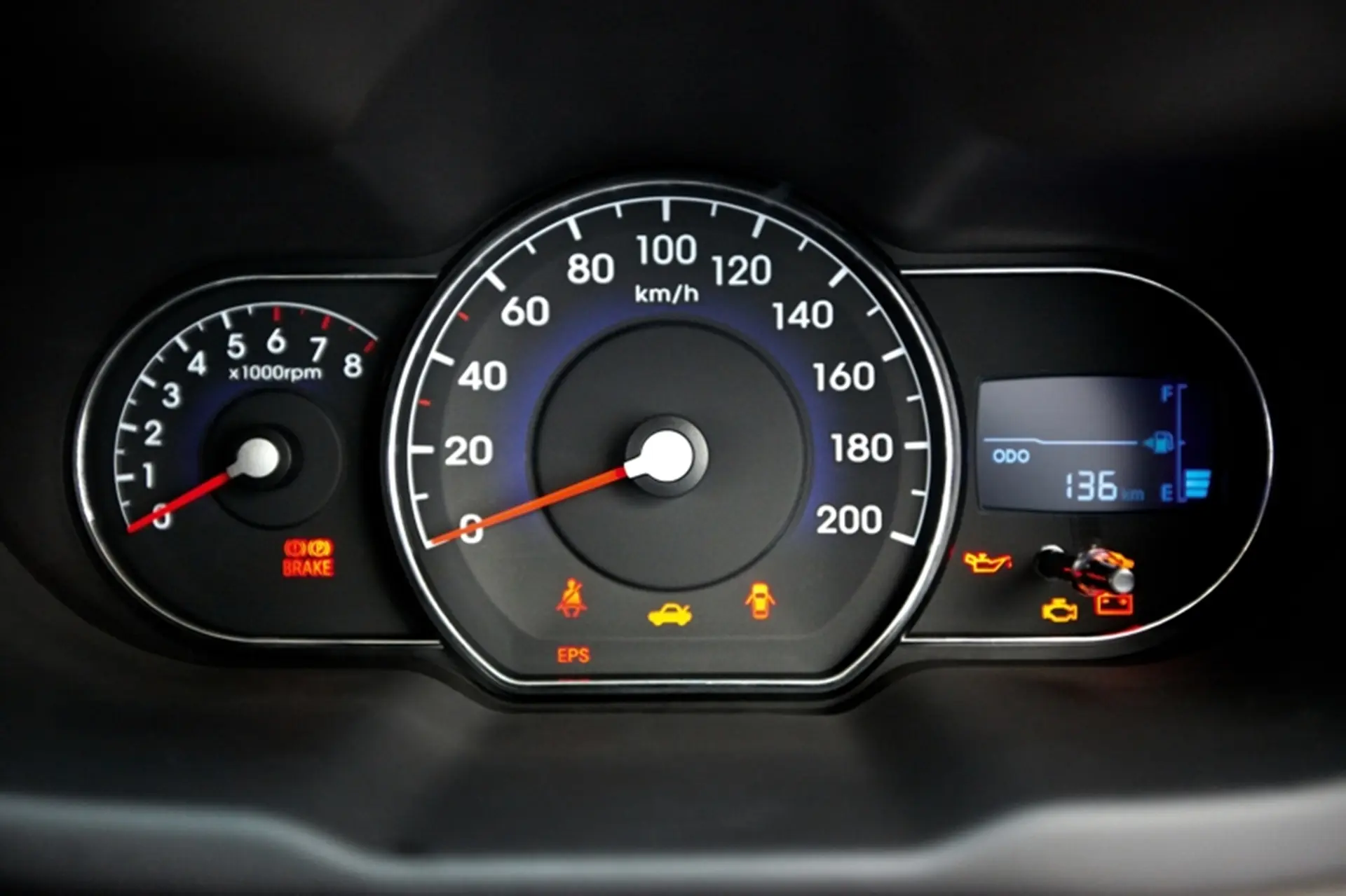 Hyundai I10 Instruments