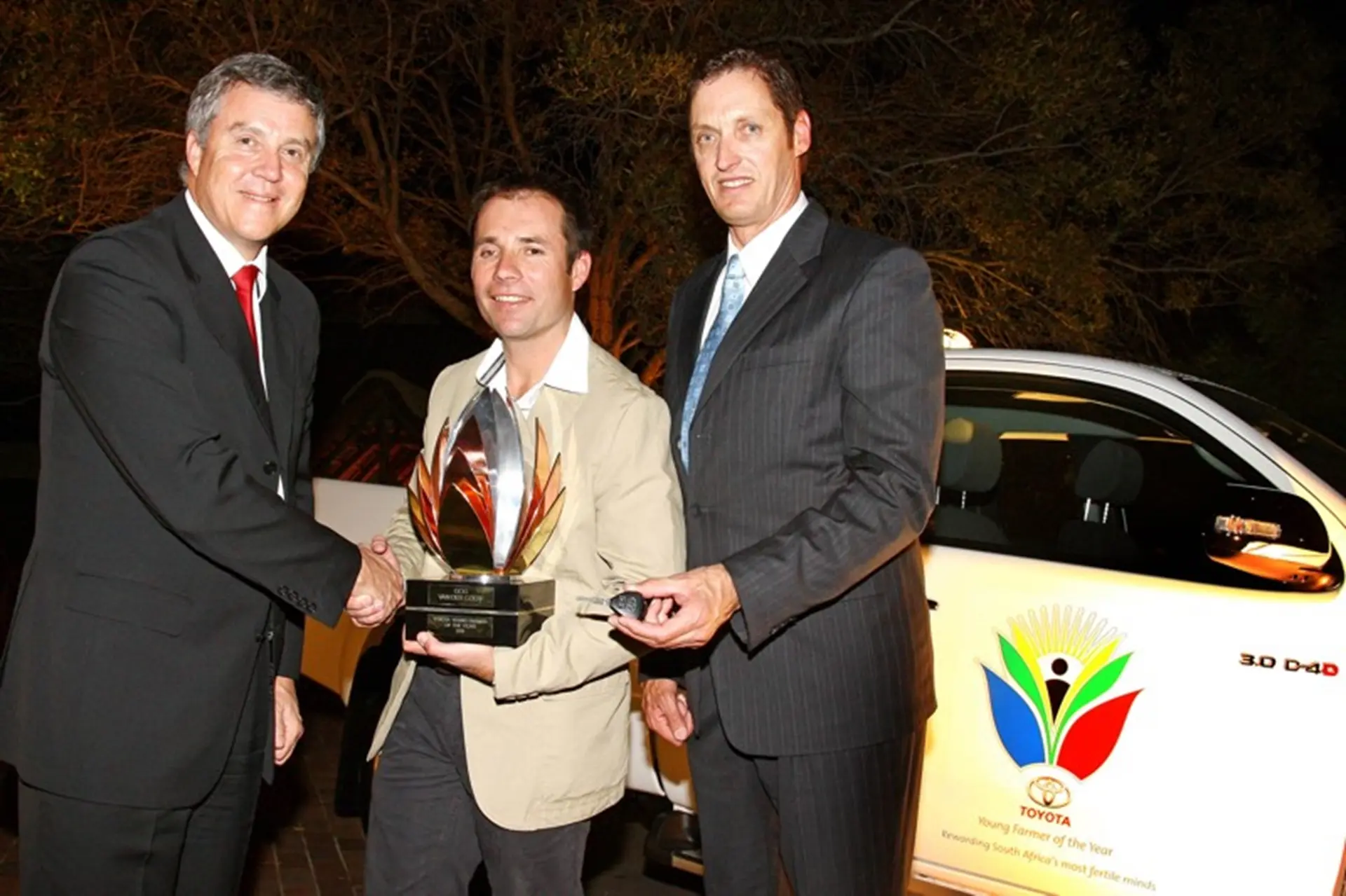 OUTSTANDING YOUNG FARMER REWARDED WITH BRAND NEW HILUX