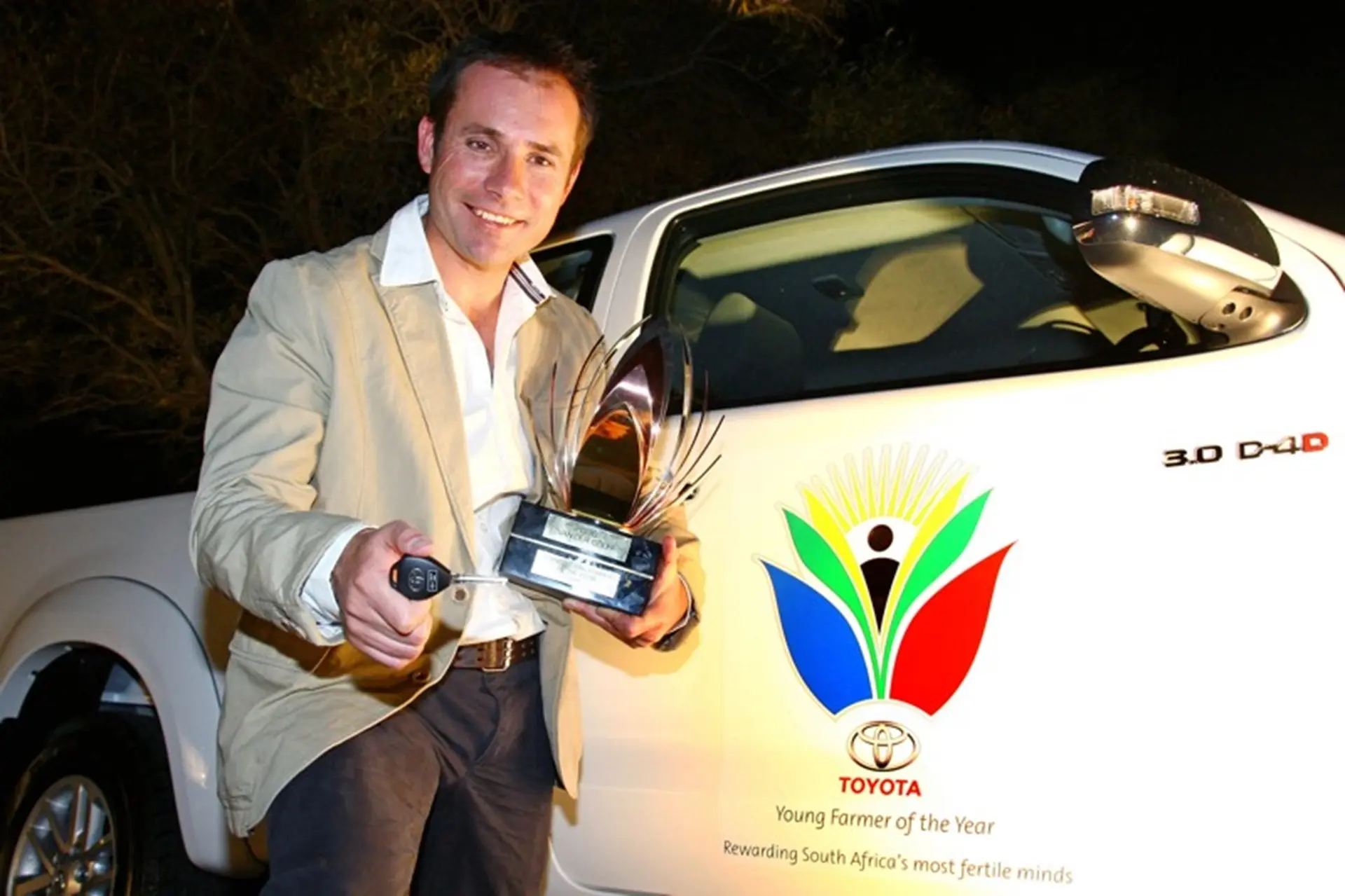 YOUNG FARMER REWARDED WITH BRAND NEW HILUX