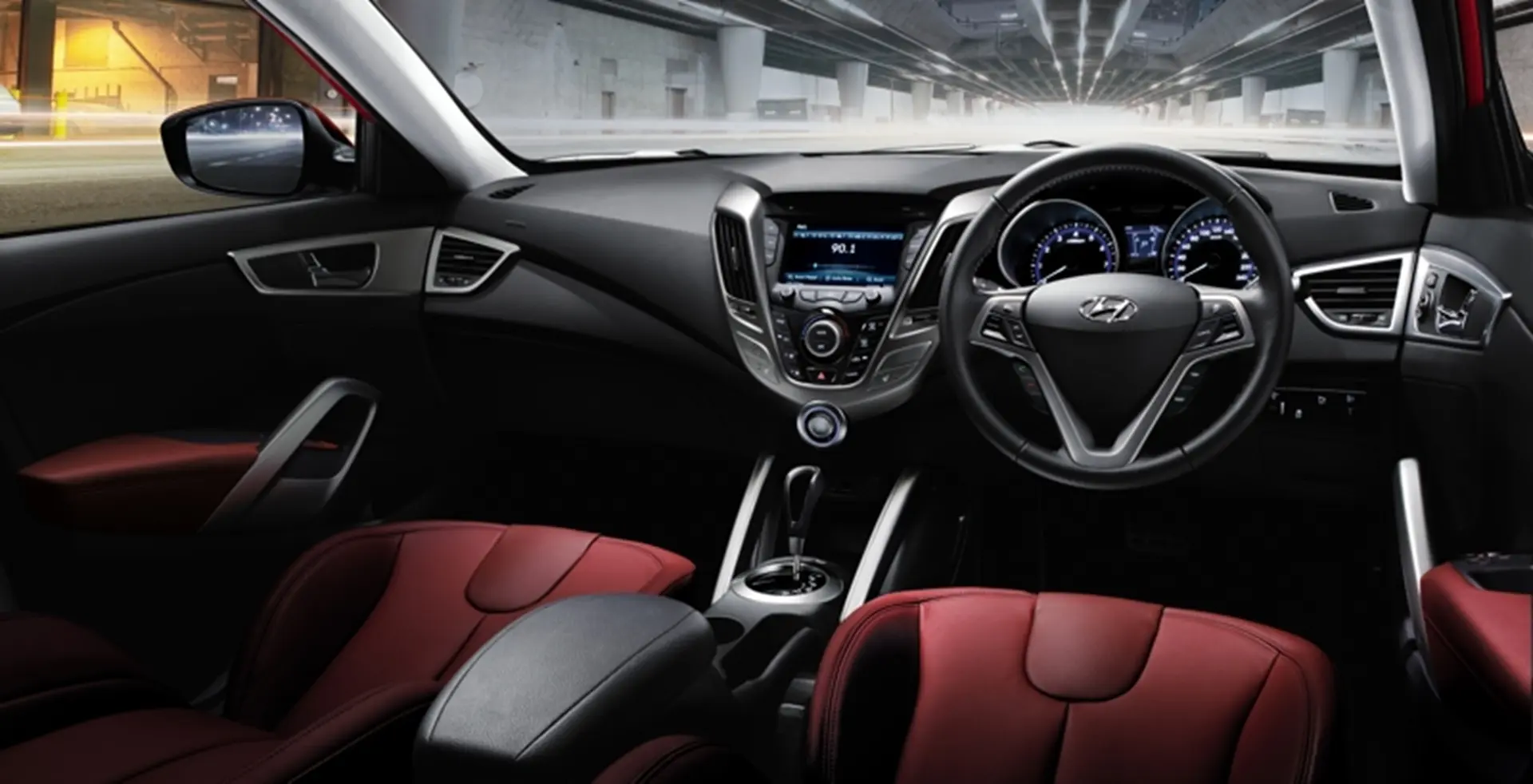 Veloster interior 1