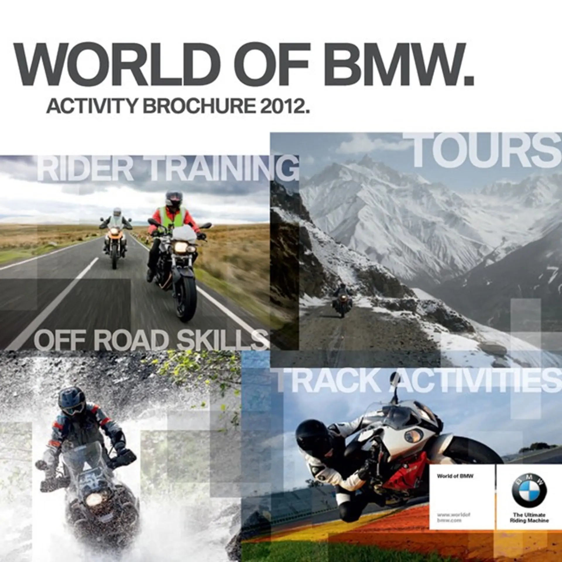 2012 world of bmw activity brochure