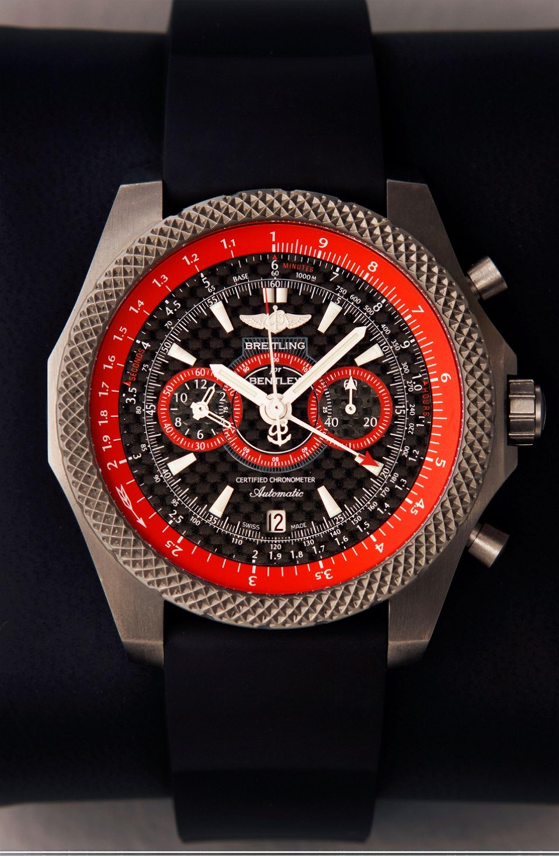 BREITLING FOR BENTLEY COOL AND CHIC THE ICE-SPEED RECORD WATCH