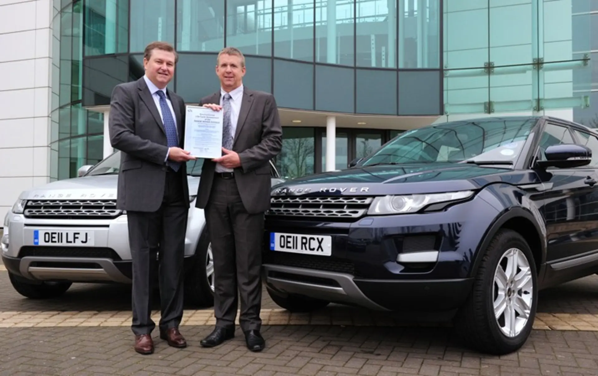 Range Rover Evoque Receives VCA Certification