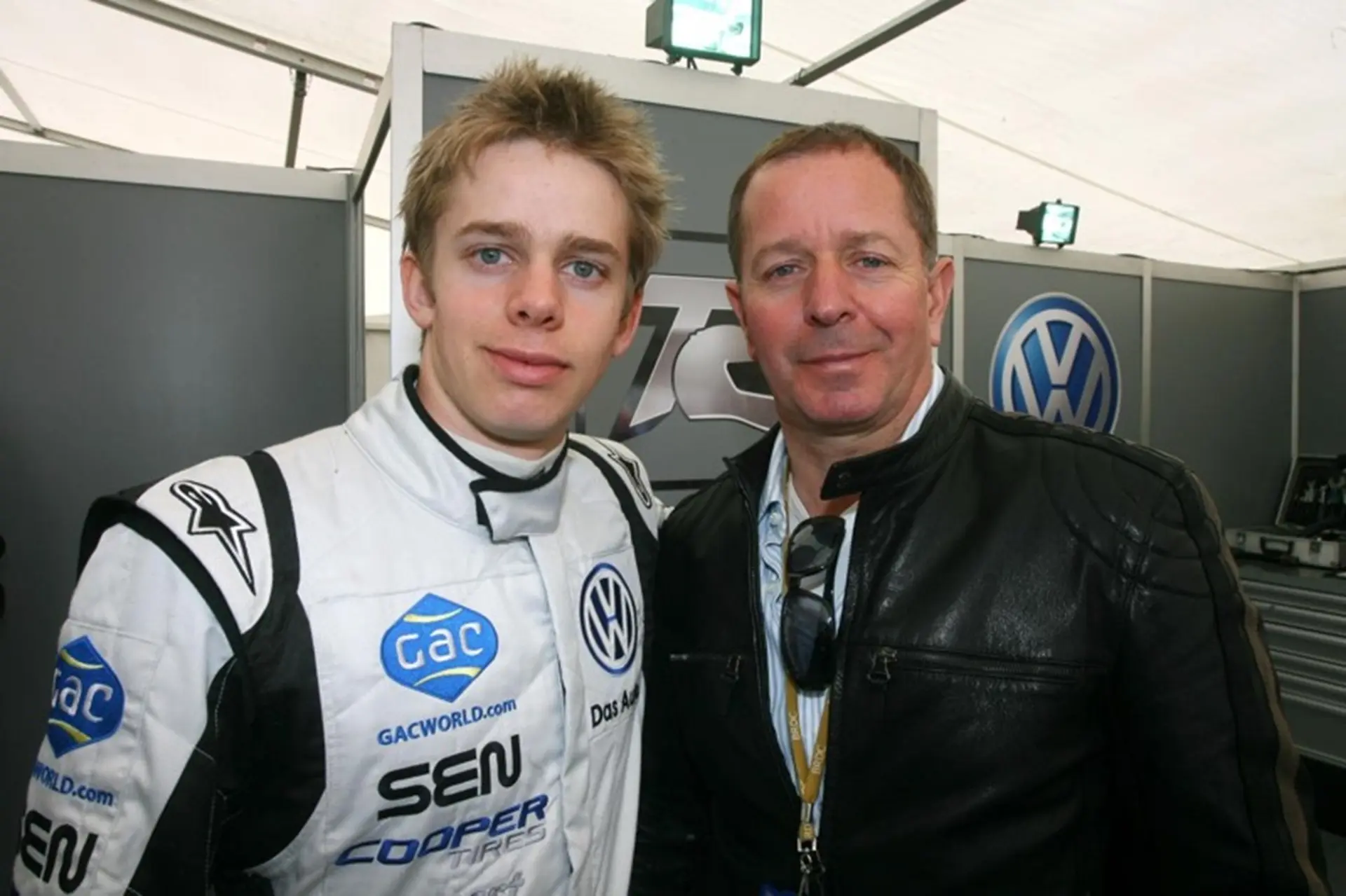 Alex and Martin Brundle