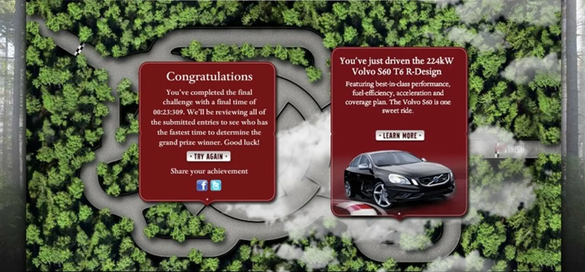 Best Times for the Volvo Car Games