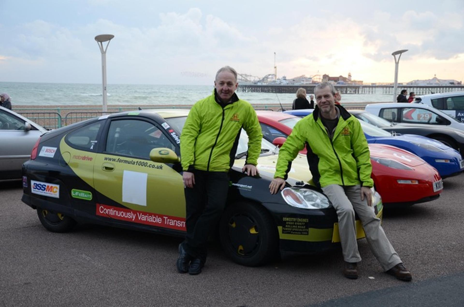 RALLY CAR WINS MOST ECONOMICAL HYBRID AWARD AT RAC FUTURE CAR CHALLENGE