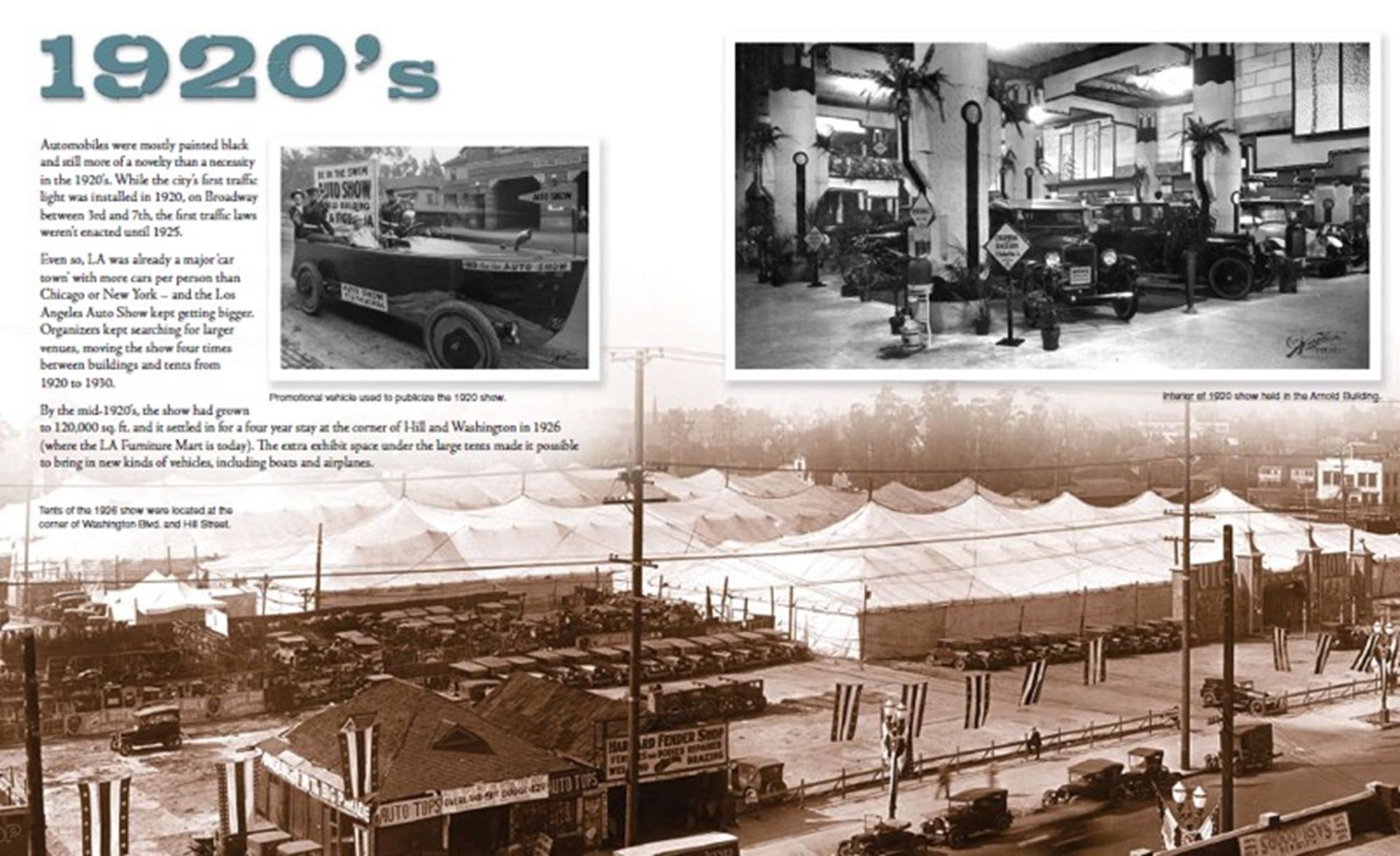 The LA Auto Show 1920 Brief History