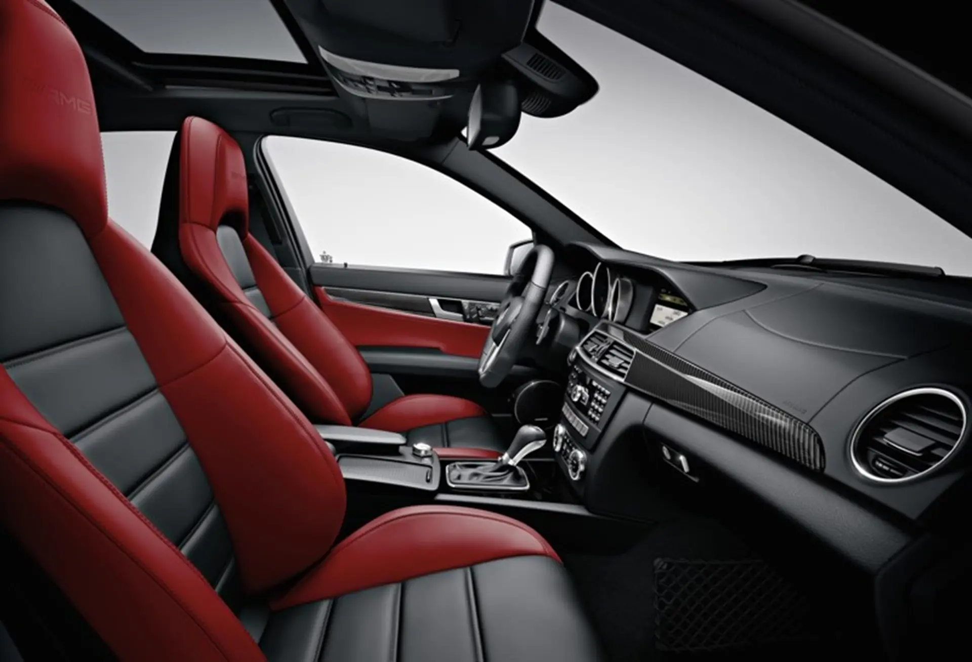 C 63 AMG Coupe Mercedes Benz Inside