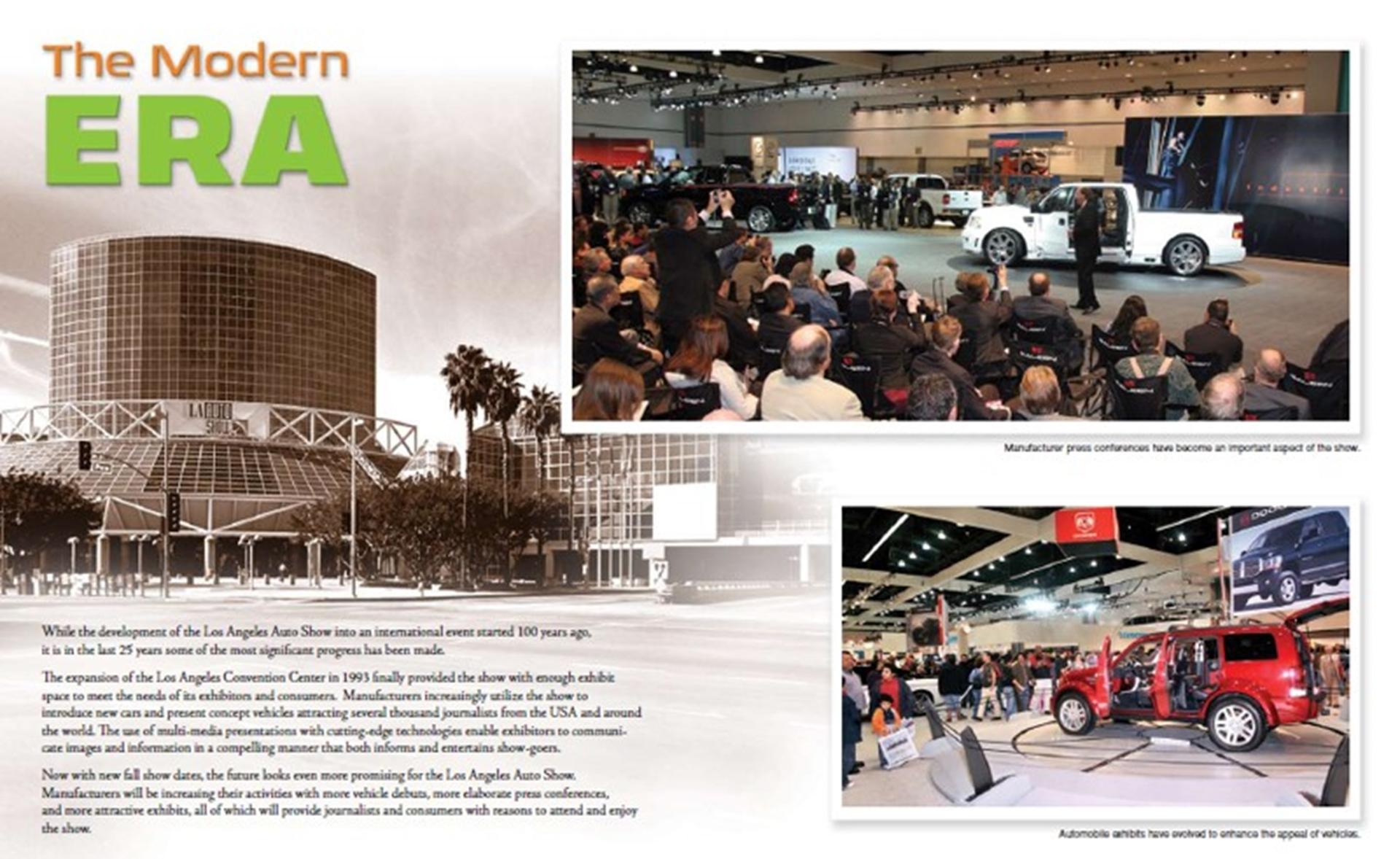 The Los Angeles Motor Show the Modern Era