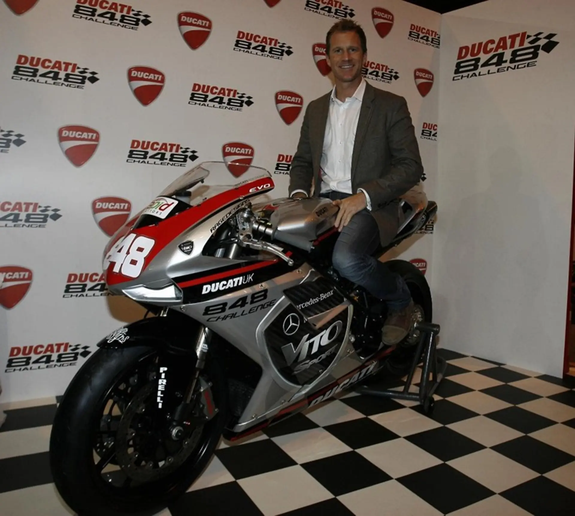 Neil Hodgson Ducati 2012