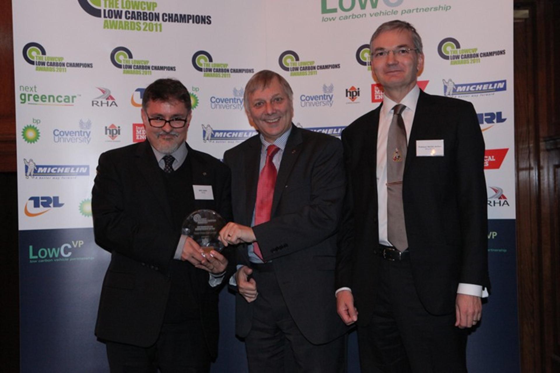 LOW CARBON TRANSP0RT CHAMPIONS CELEBRATED IN LONDON CEREMONY