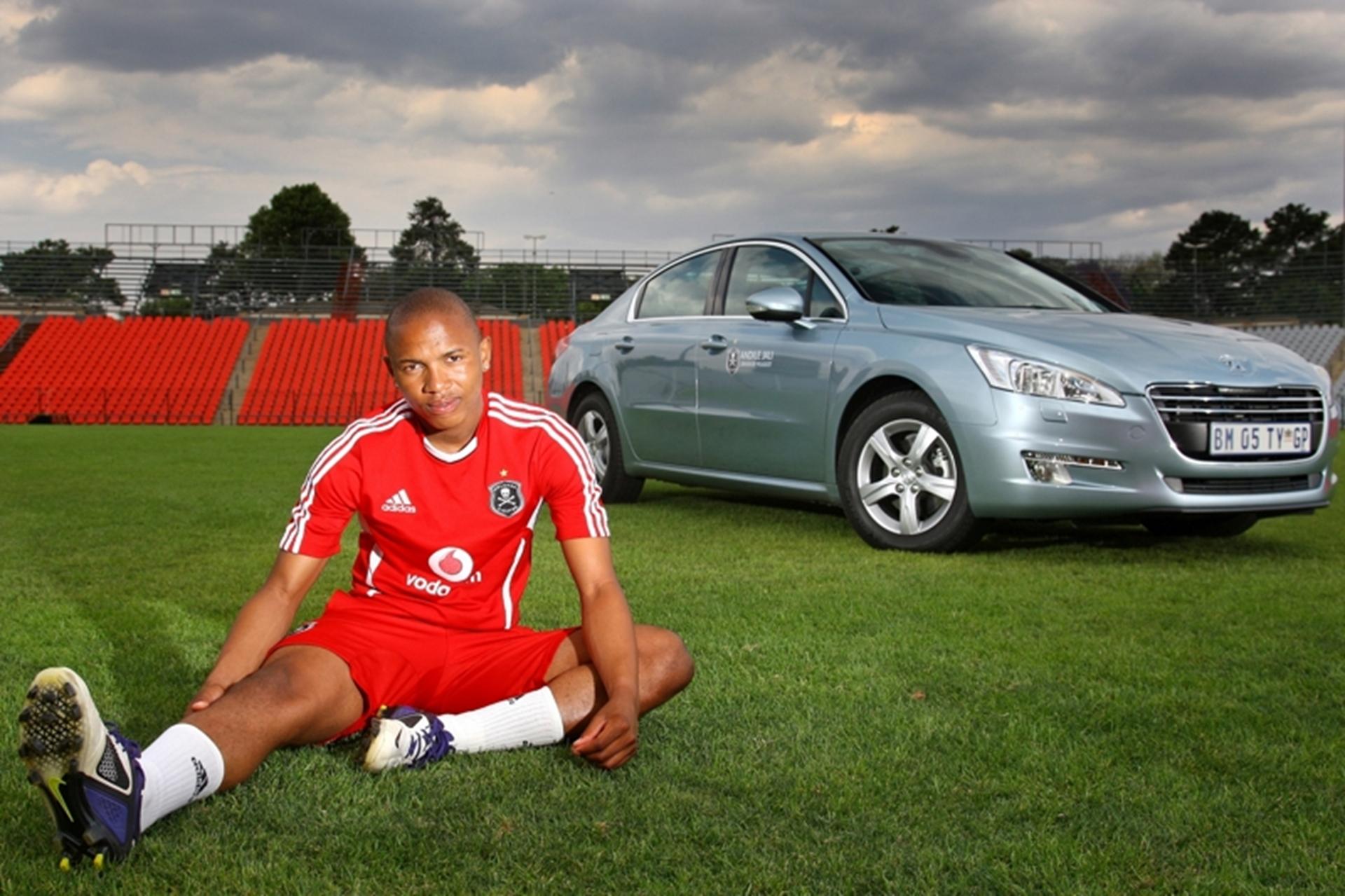Andile Jali drives 508 for Peugeot