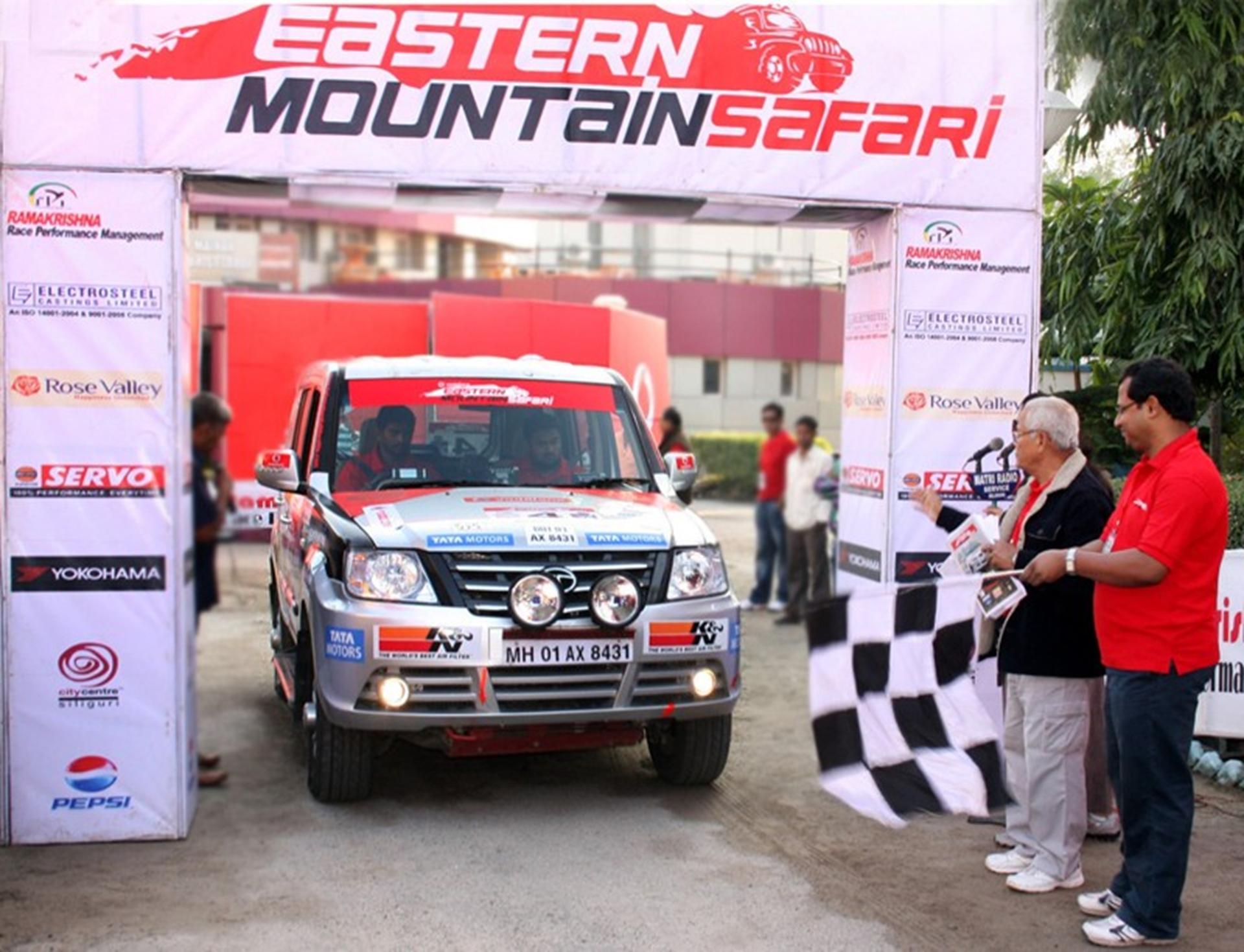 Tata Motors Full Throttle wins the Eastern Mountain Safari 2011