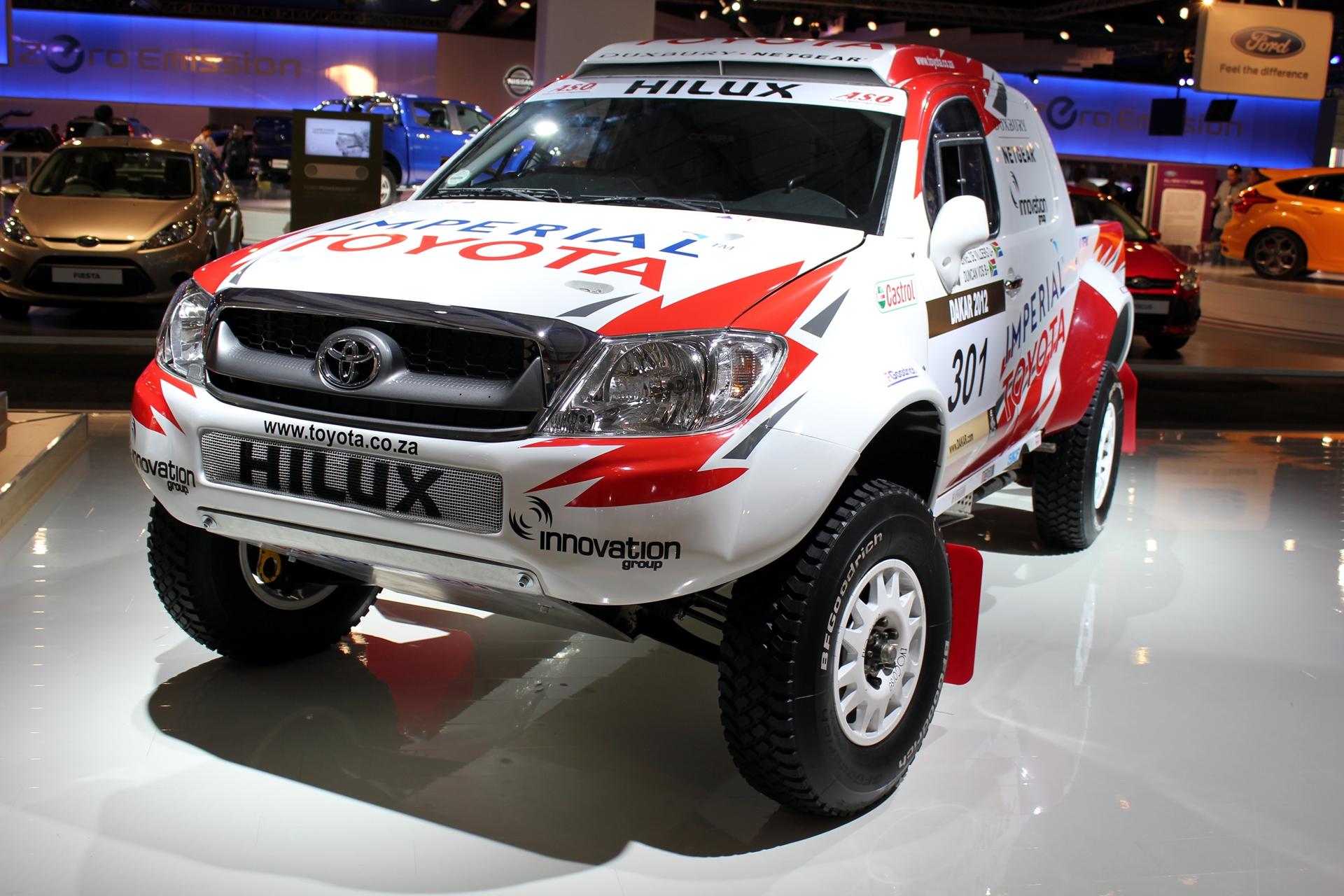 TOYOTA SOUTH AFRICA PREPRARE FOR DAKAR 2012