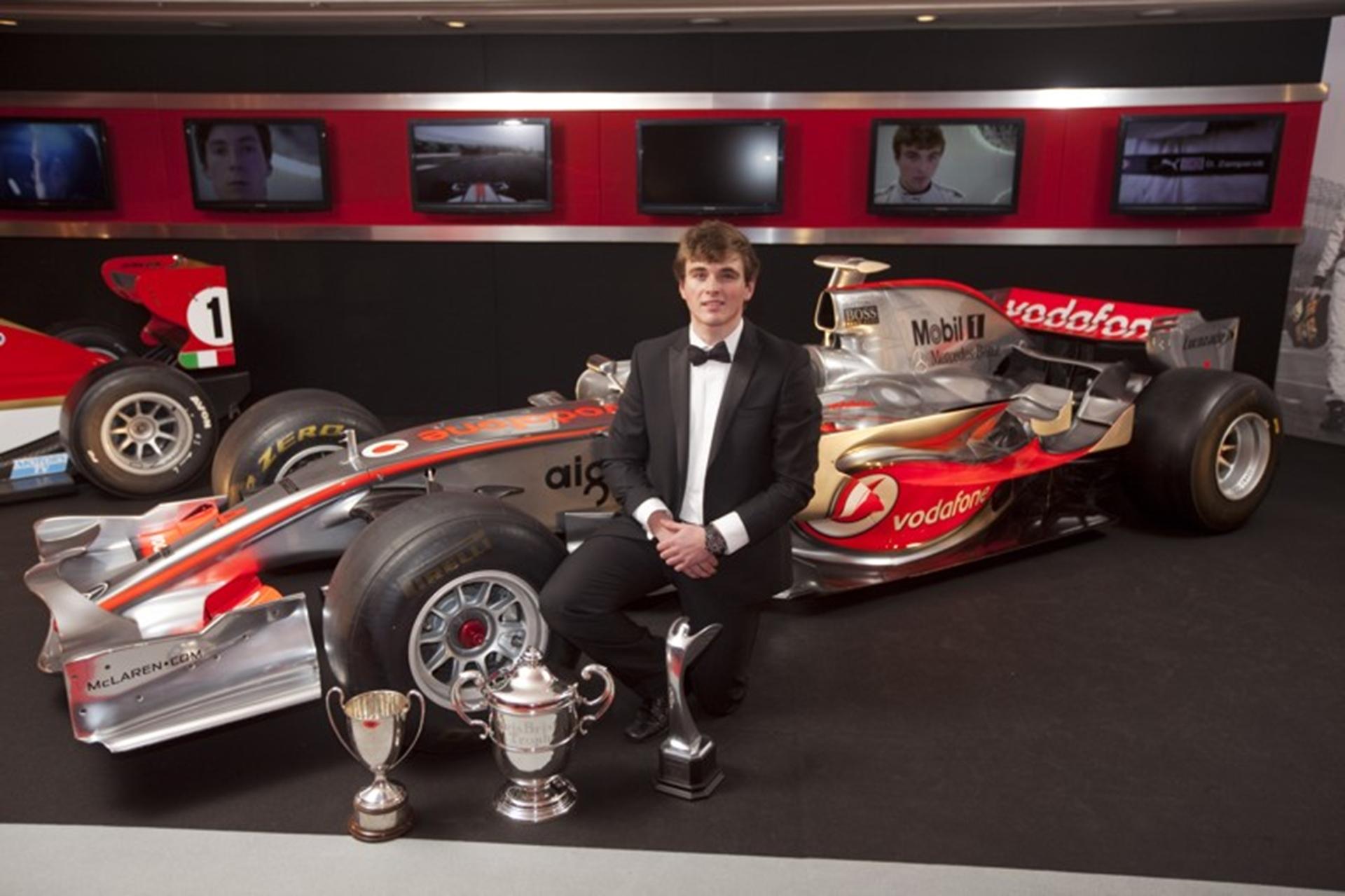 RACING STEPS FOUNDATION’S OLIVER ROWLAND WINS PRESTIGIOUS MCLAREN AUTOSPORT BRDC AWARD