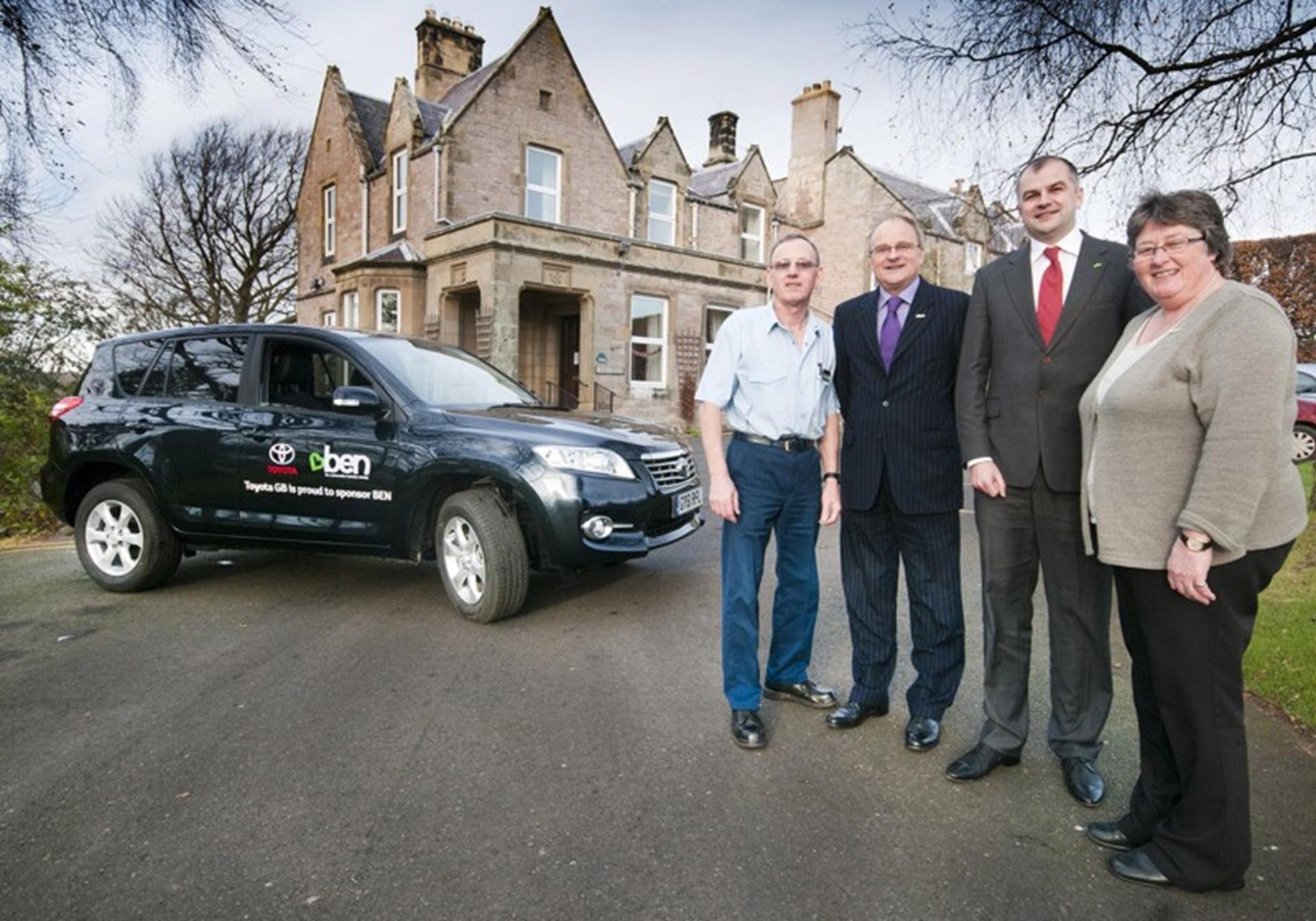 TOYOTA GB COMES TO BEN’S RESCUE