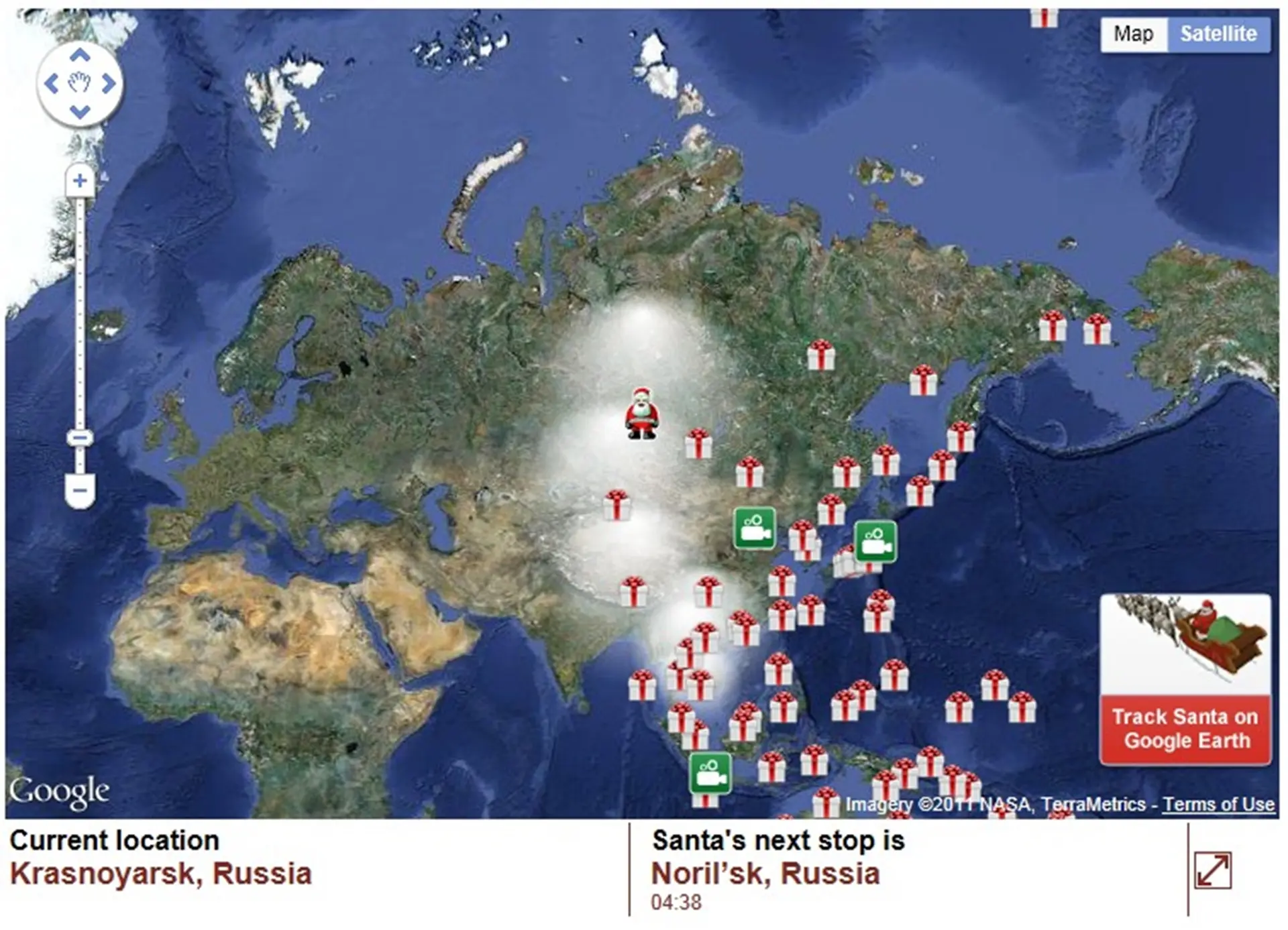 Christmas Eve in Russia