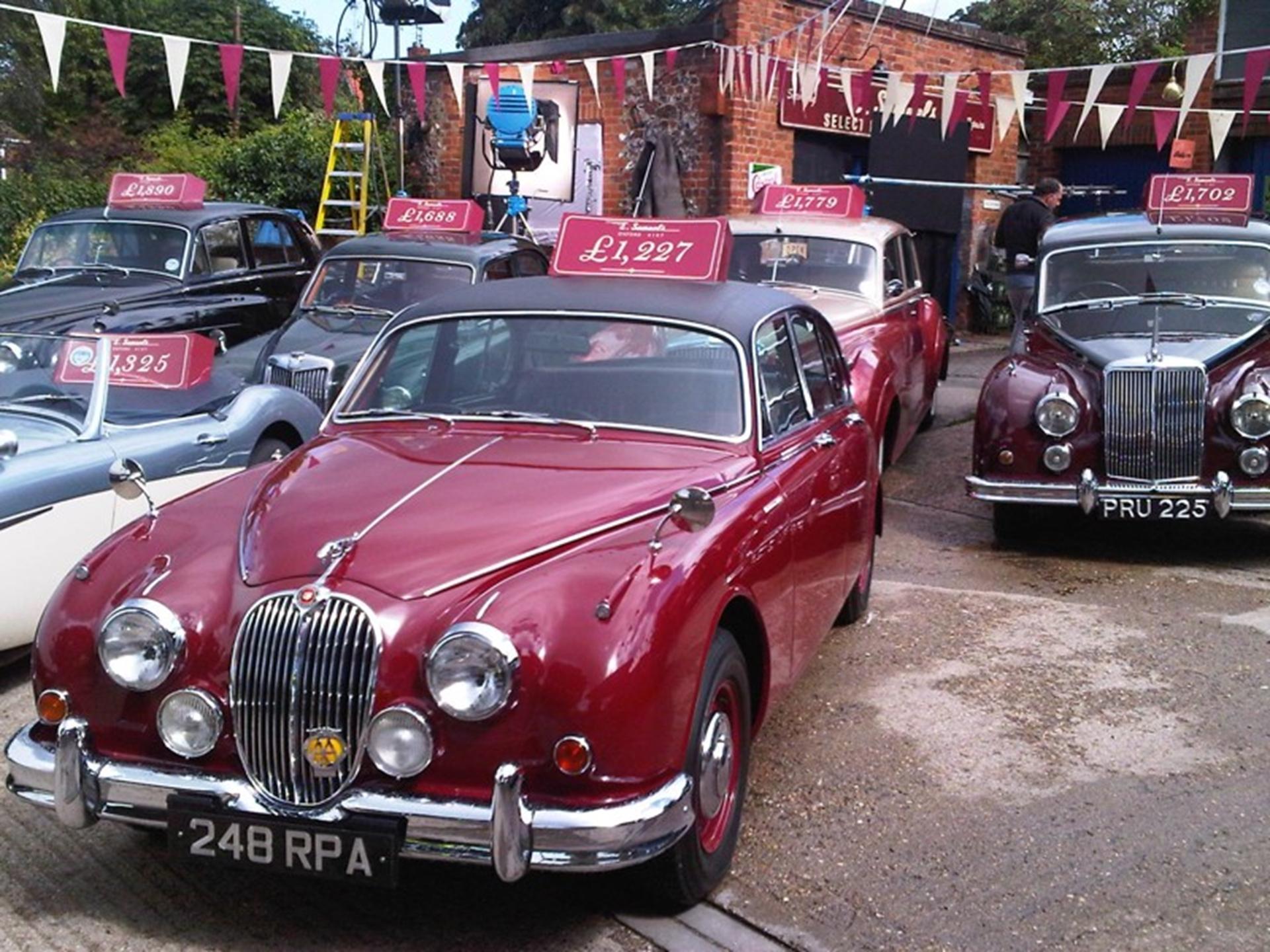 TVS INSPECTOR MORSE JAGUAR AMONG RB12 LAND ENTRIES
