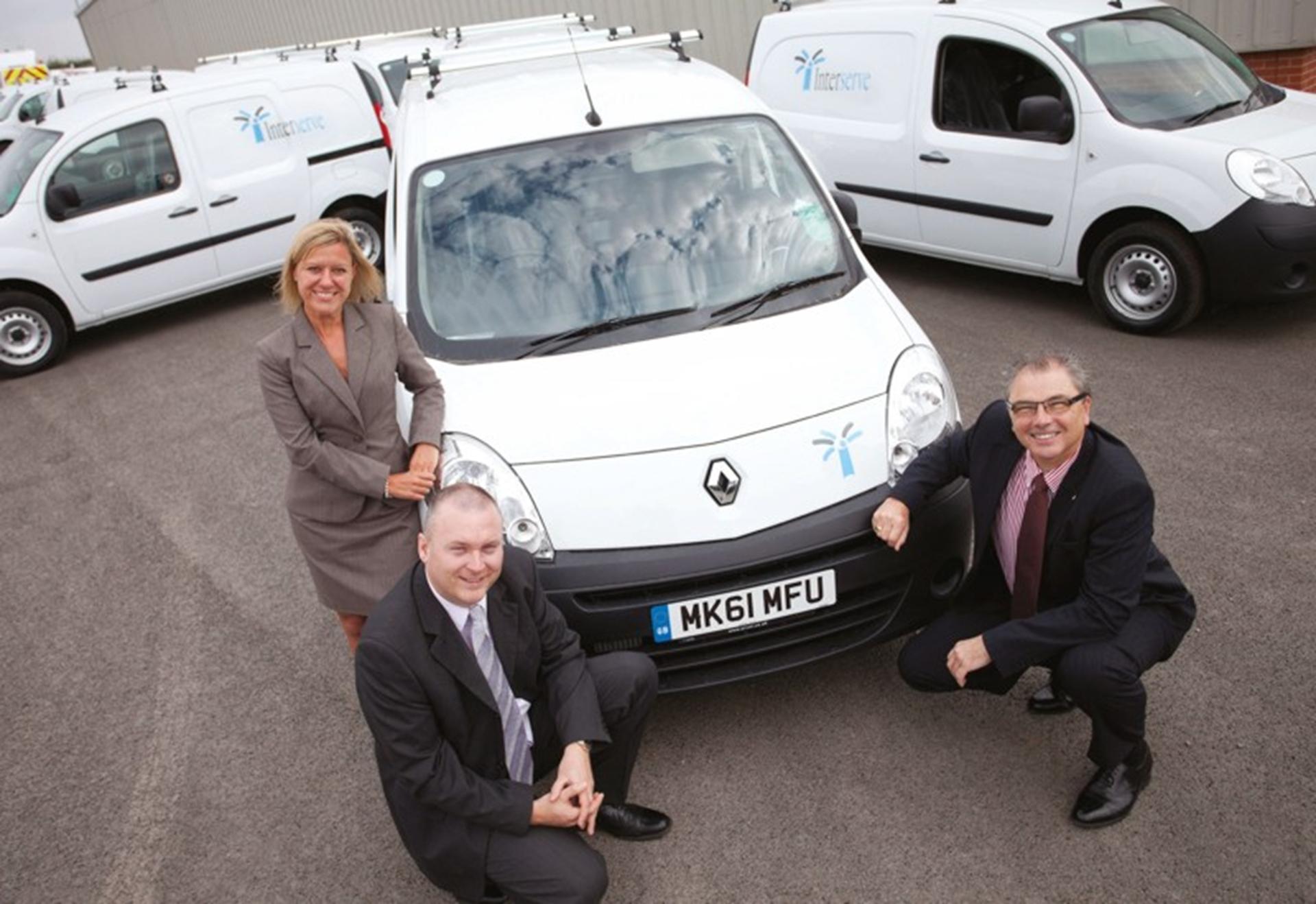 RENAULT SERVES UP NEW FLEET FOR INTERSERVE