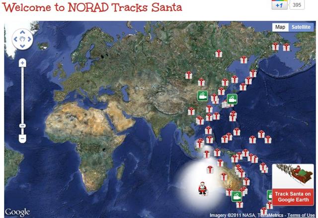 Where is Santa – Santa is coming to the United Kingdom