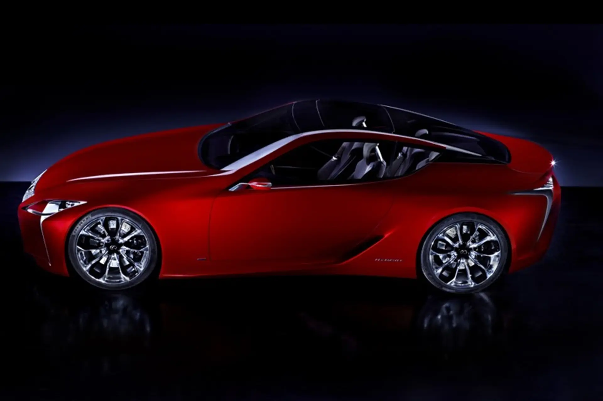 The new LF-LC 2+2 sports coupe concept