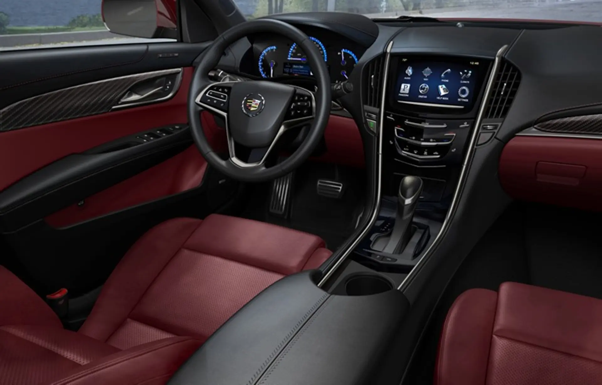 2013 Cadillac ATS interior