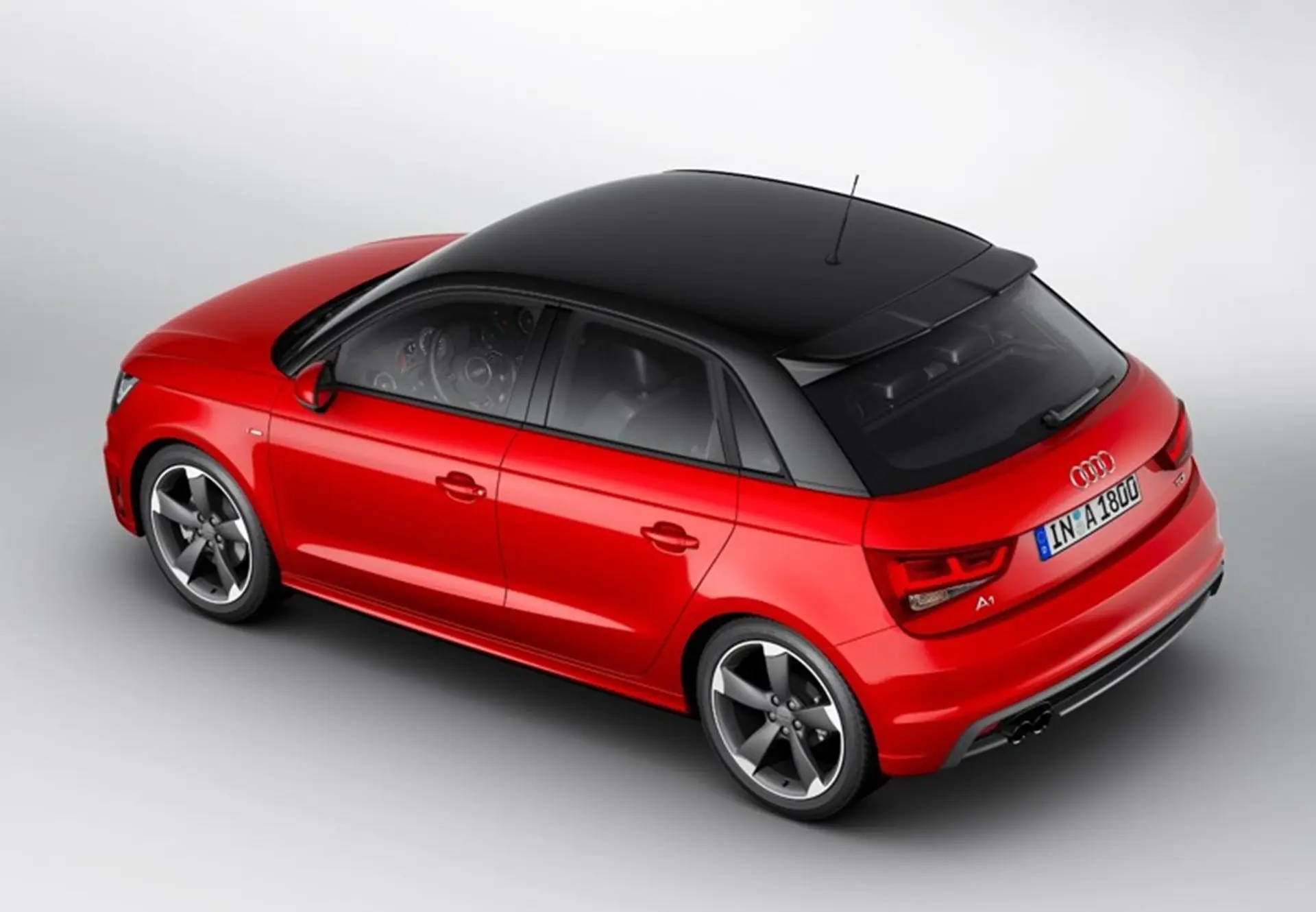 Audi A1 Sportback Top View