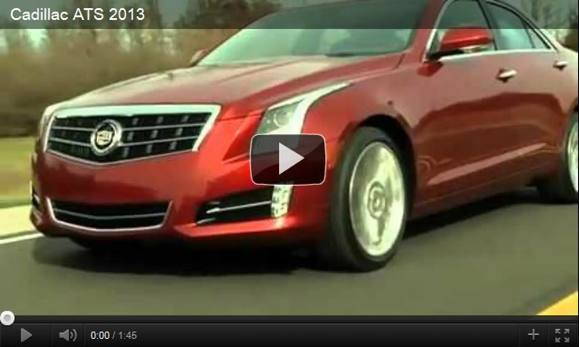 cadillac ats video