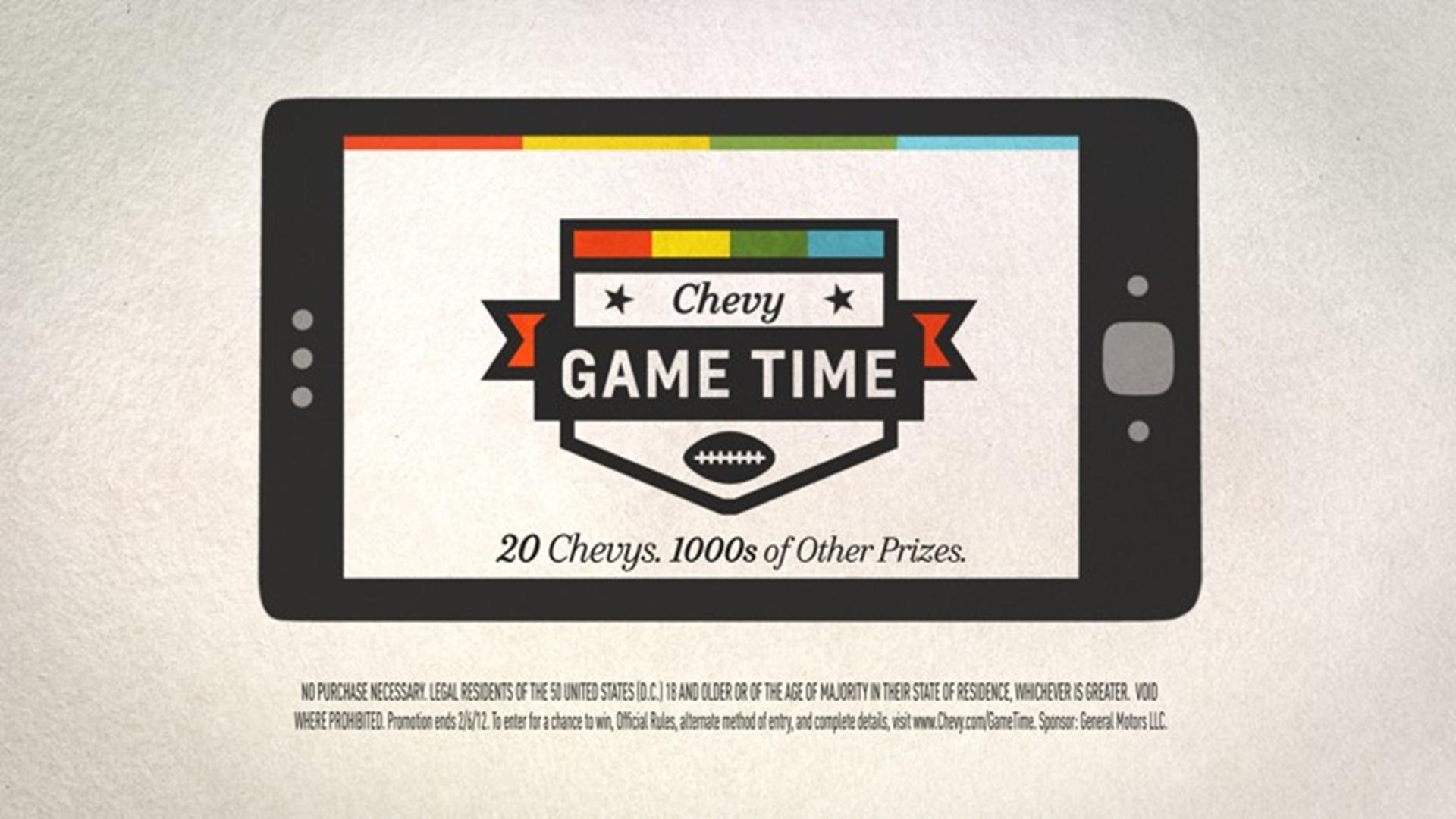 Chevrolet: Play to Win with Interactive Chevy App for Super Bowl XLVI
