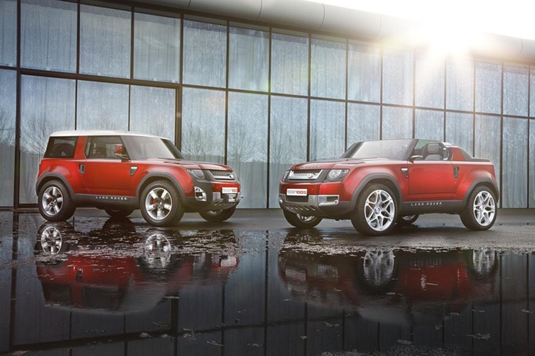 LAND ROVER DEFENDER CONCEPT 100 AT NEW DELHI AUTO EXPO