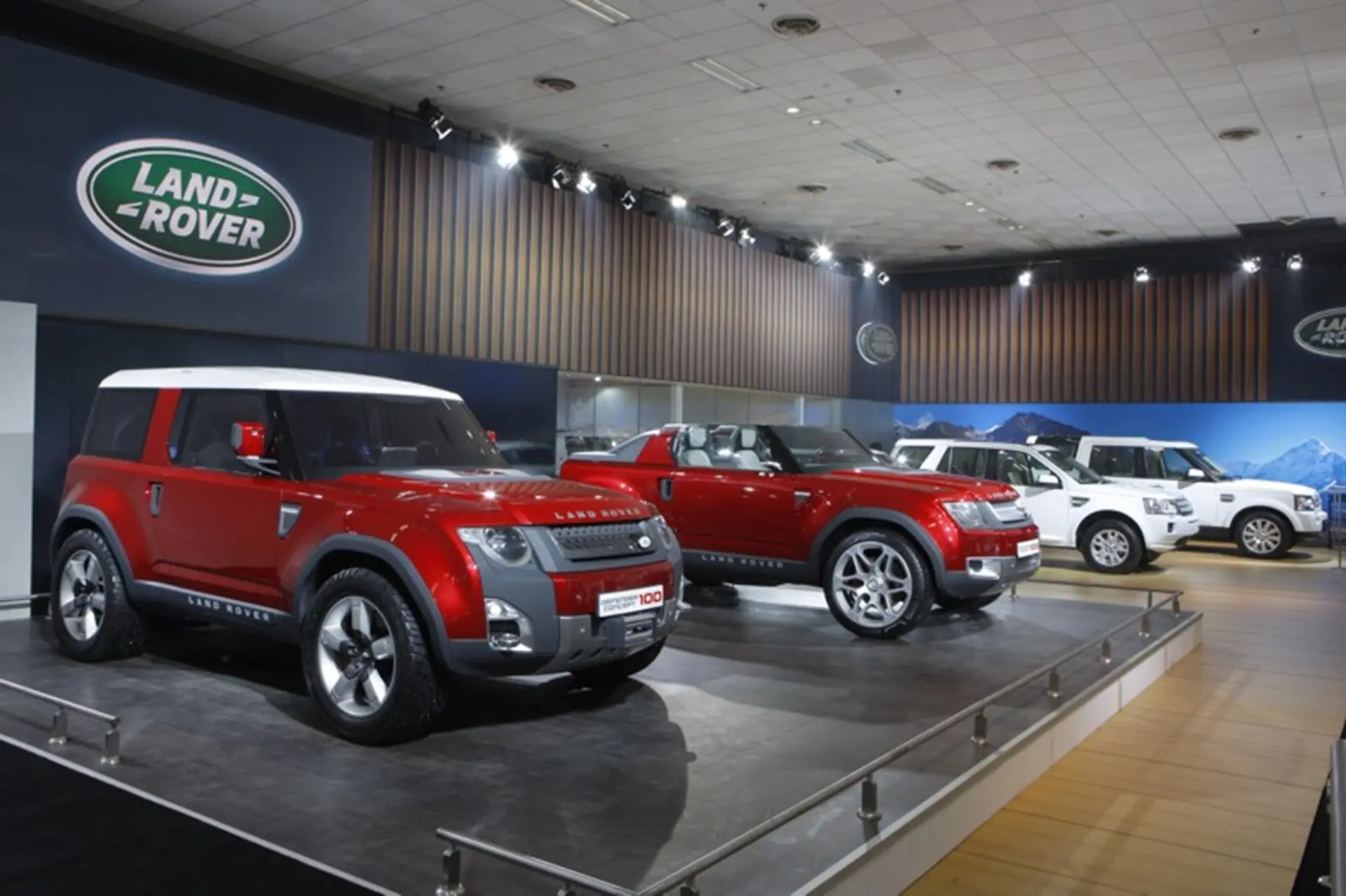 Land Rover's Defender Concept 100 and Defender Concept 100