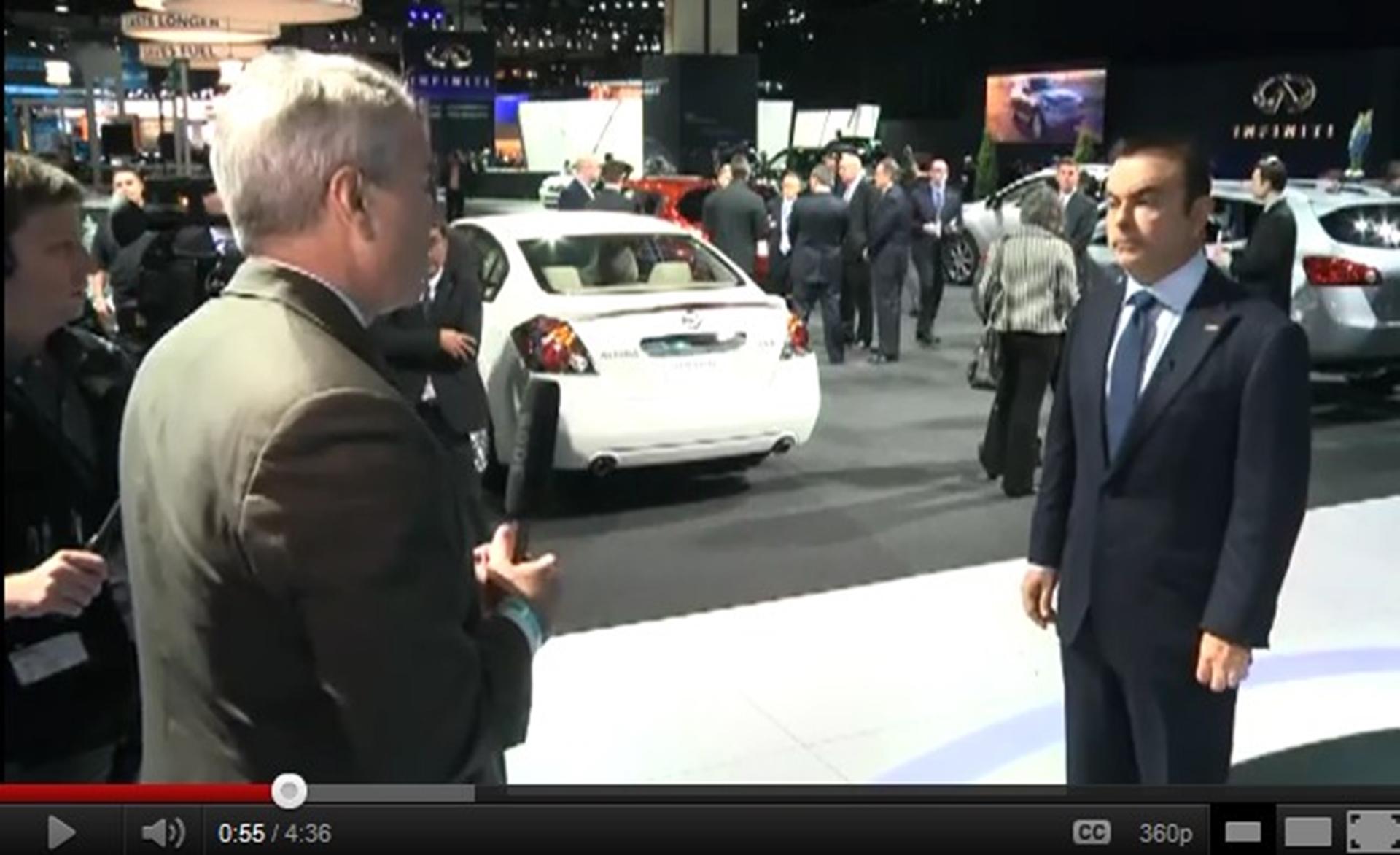 Nissan On the Offensive Detroit Auto Show
