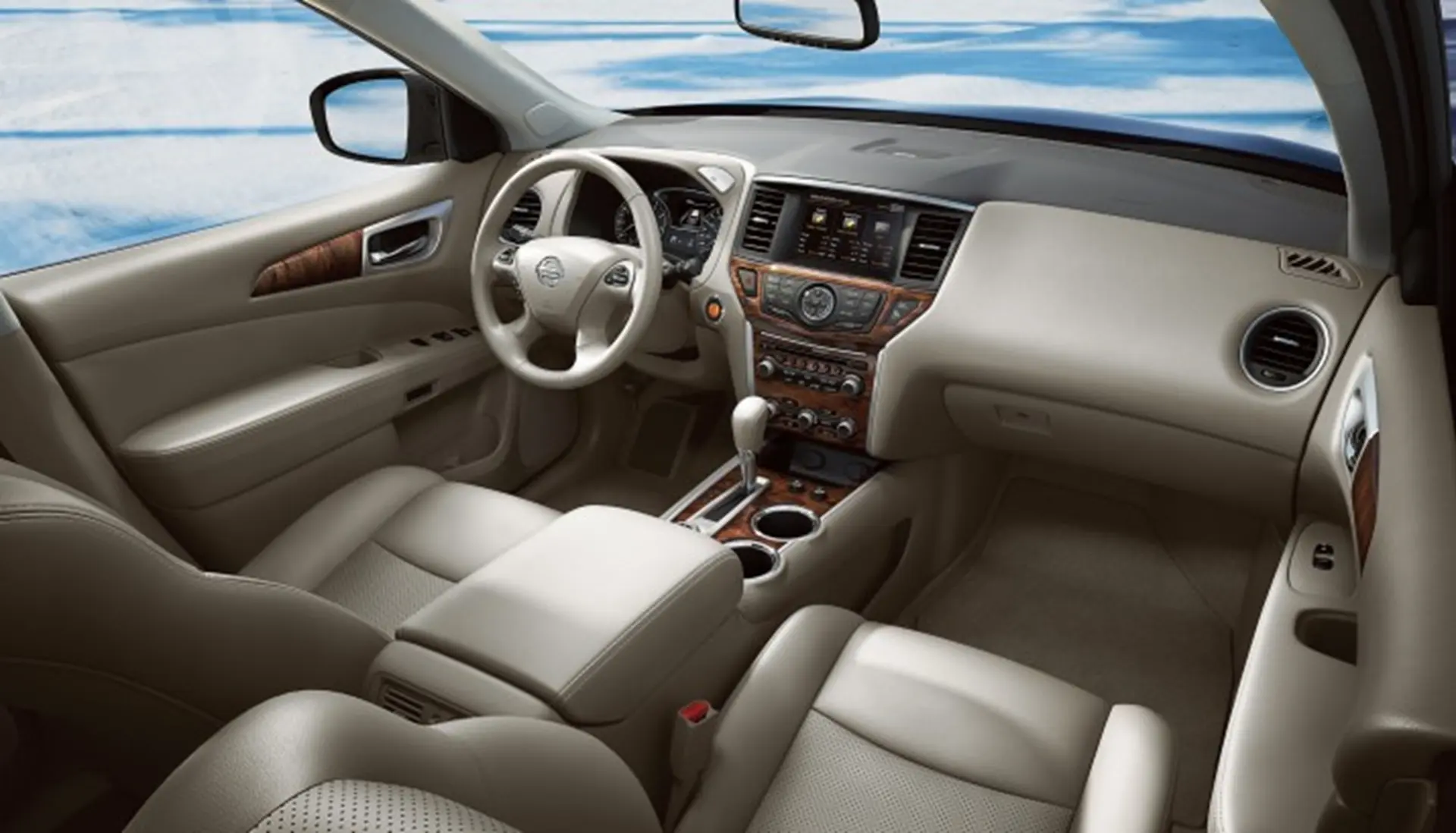 nissan pathfinder inside