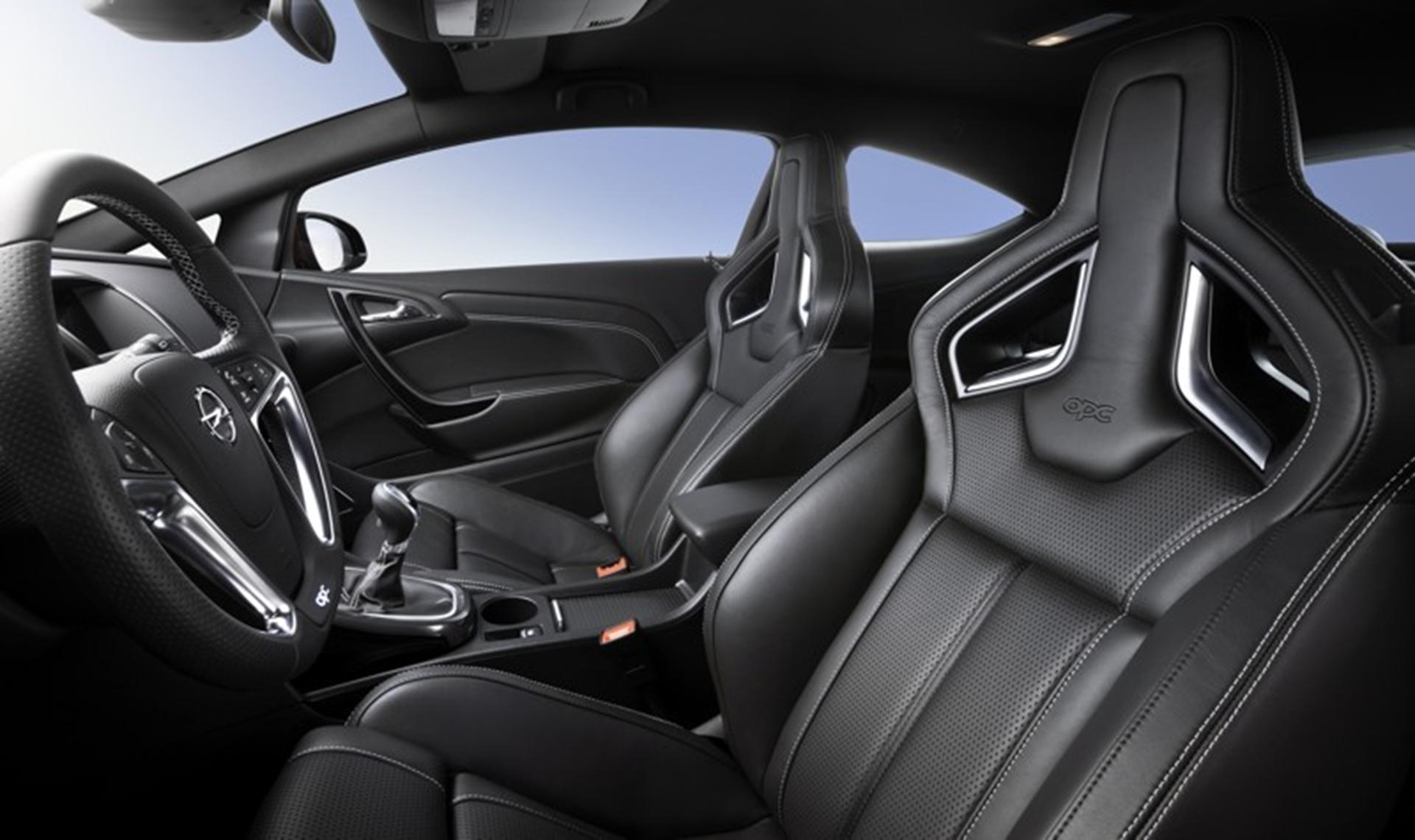 New Opel high performance seats debut in new Astra OPC